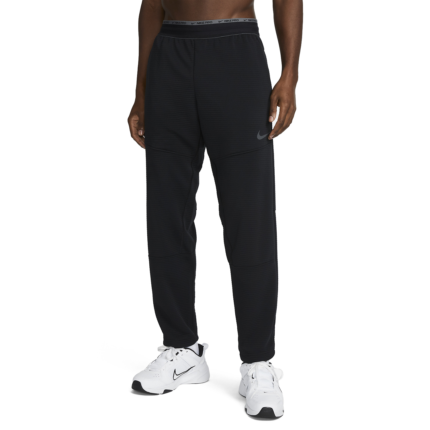Nike Dri-FIT Pro Pantaloni - Black/Iron Grey