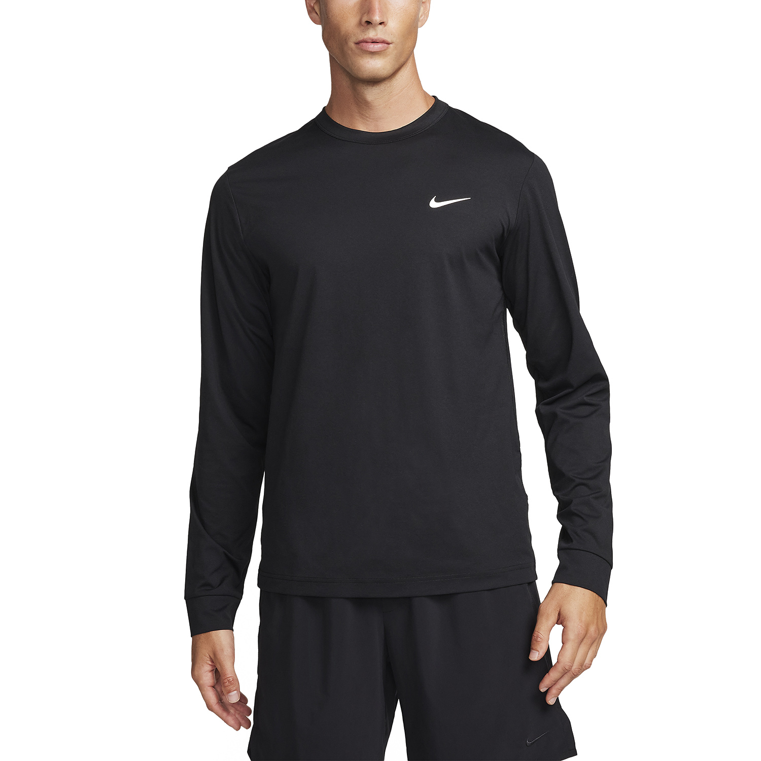 Nike Dri-FIT UV Hyverse Shirt - Black/White