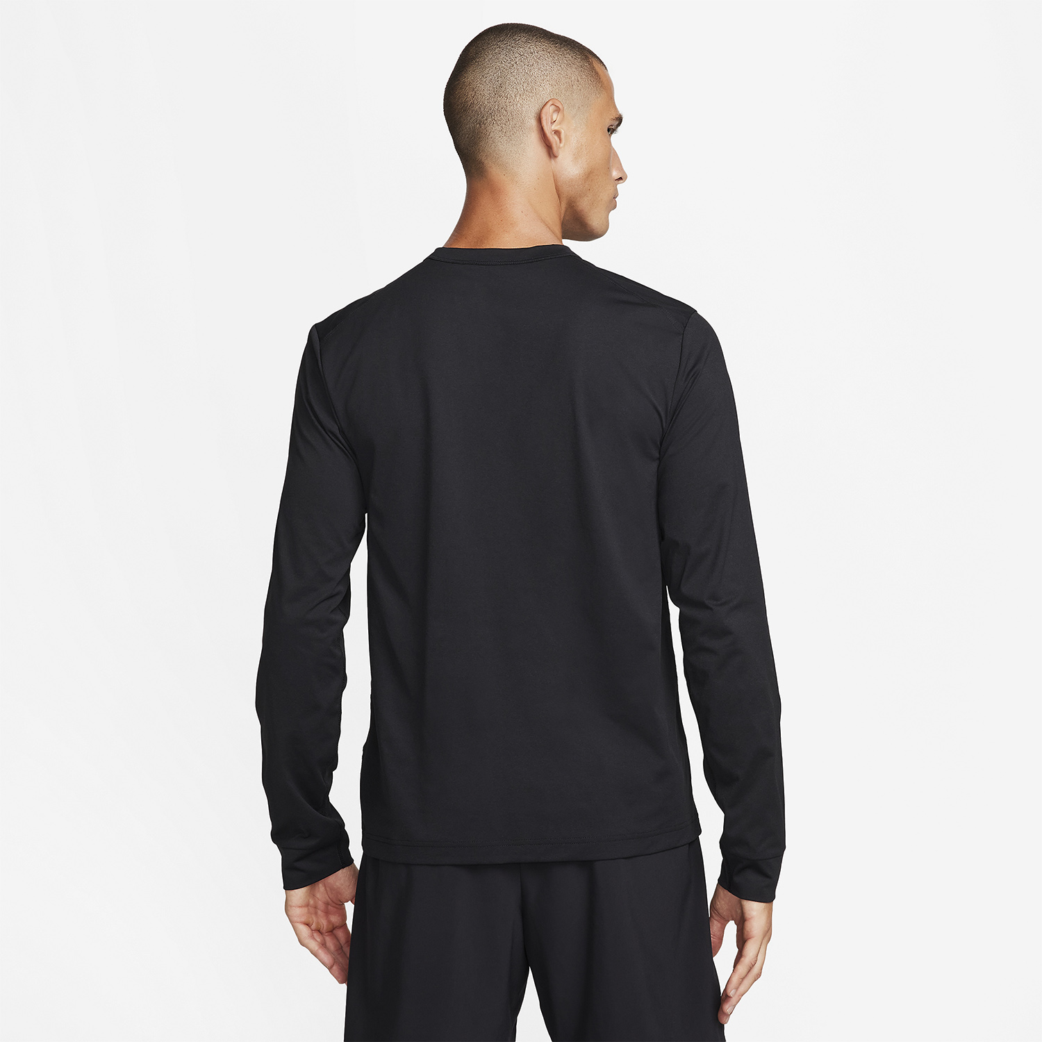 Nike Dri-FIT UV Hyverse Men's Training Shirt - Black/White