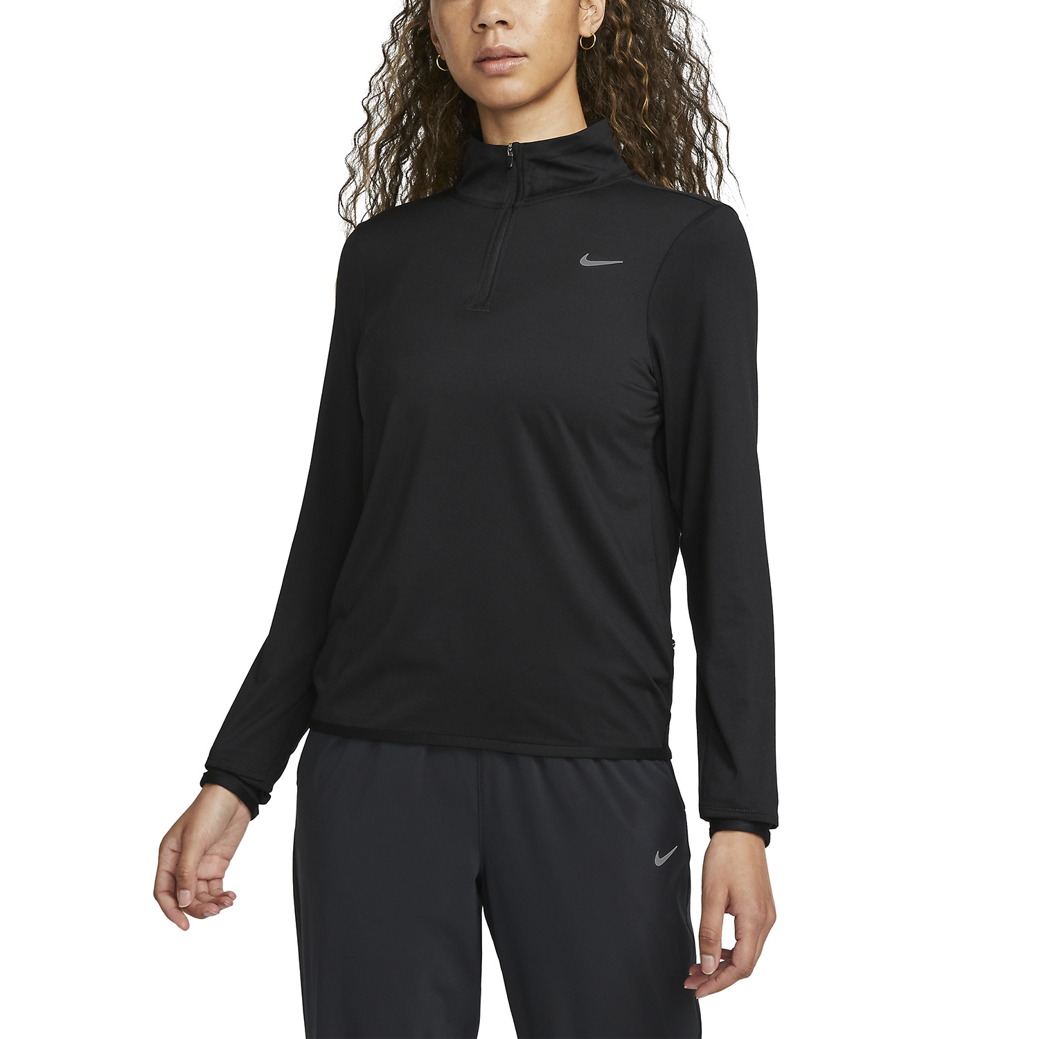 Nike Element Camisa - Black/Reflective Silver