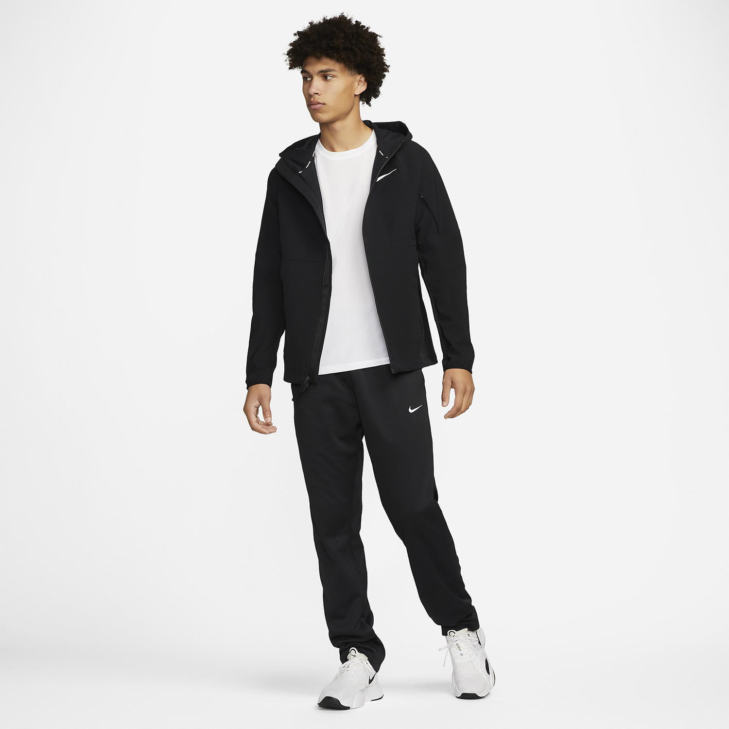 Nike Flex Vent Max Men's Training Jacket - Black/White