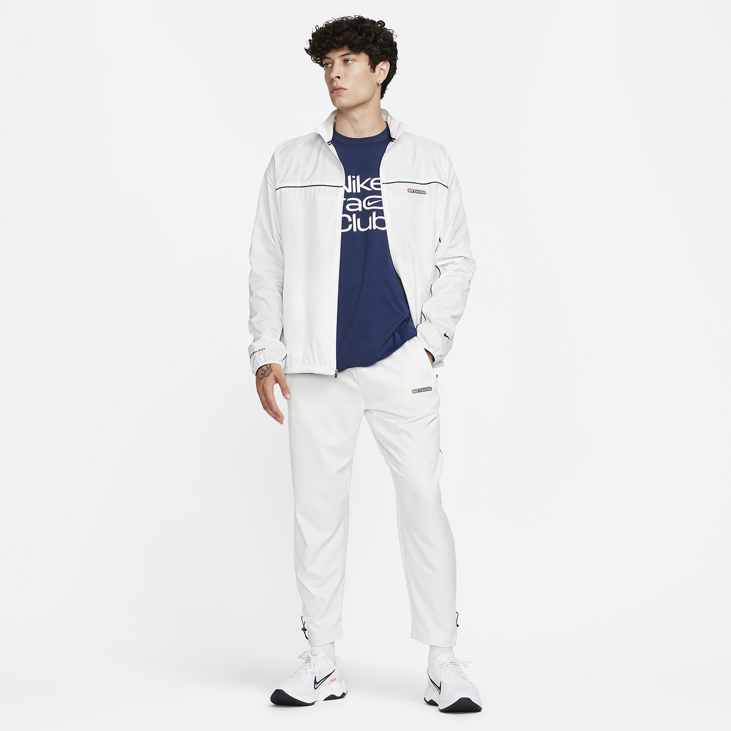 Nike Hyverse Track Club Camisa - Midnight Navy/Summit White