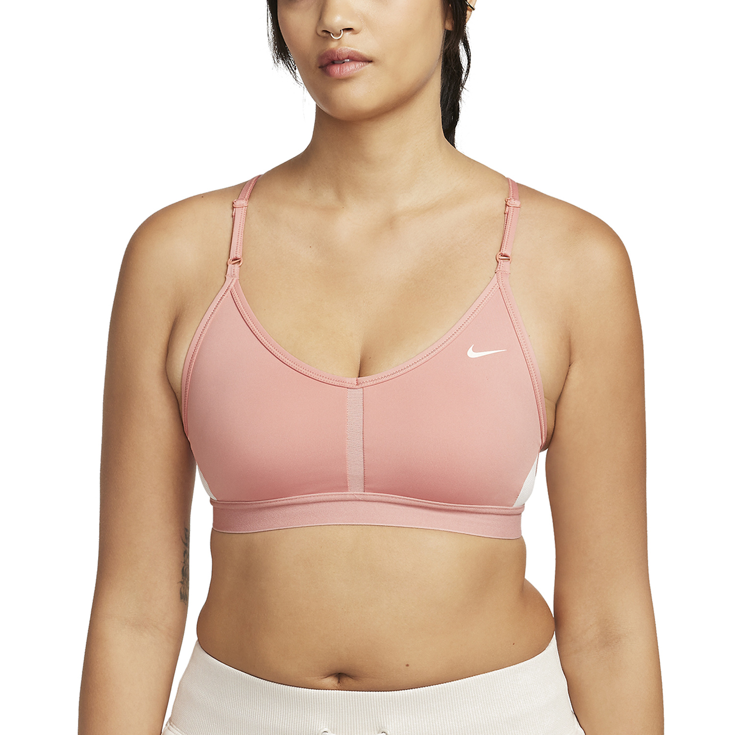 Nike Indy Sports Bra - Red Stardust/Guava Ice