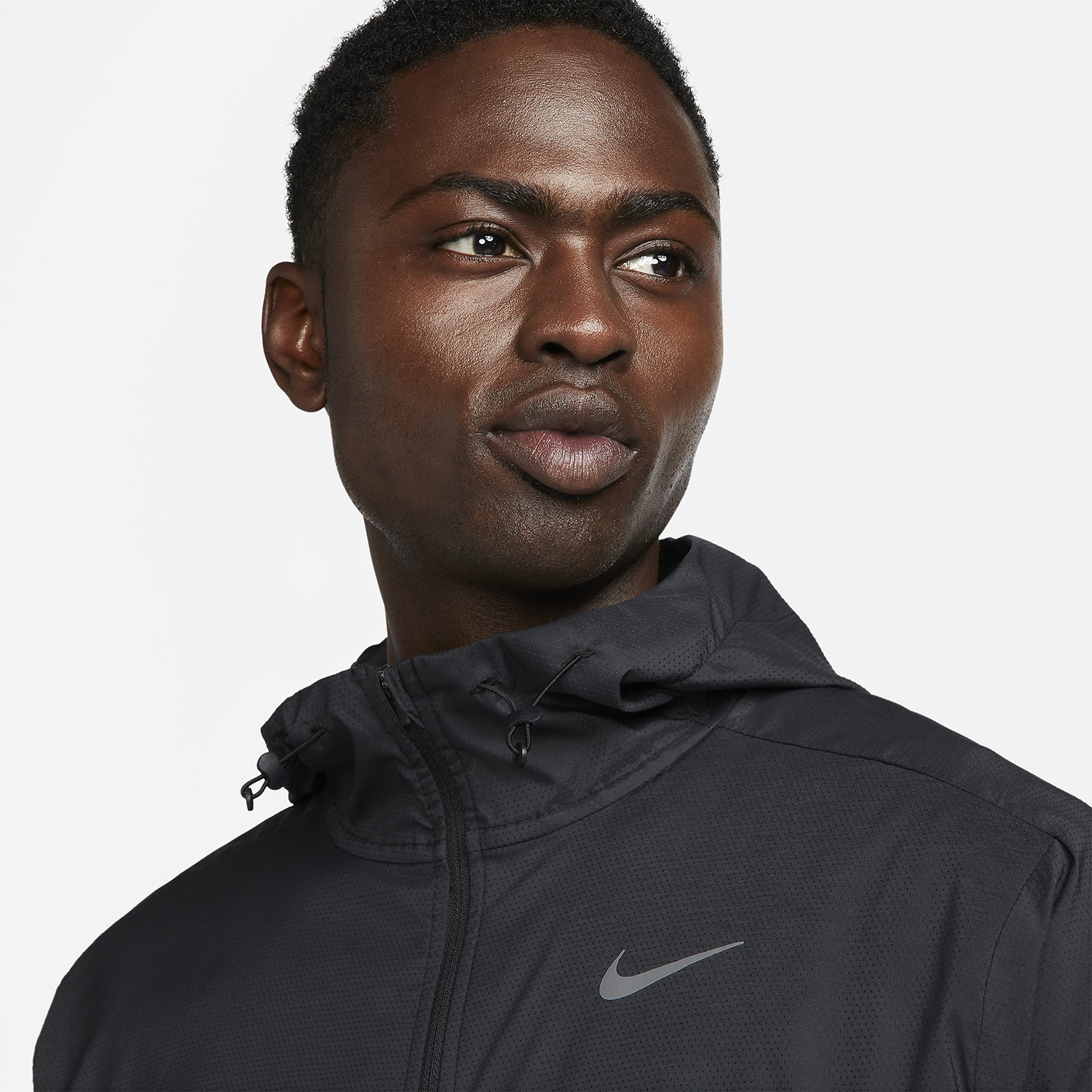 Nike Light Windrunner Jacket - Black/Reflective Silver