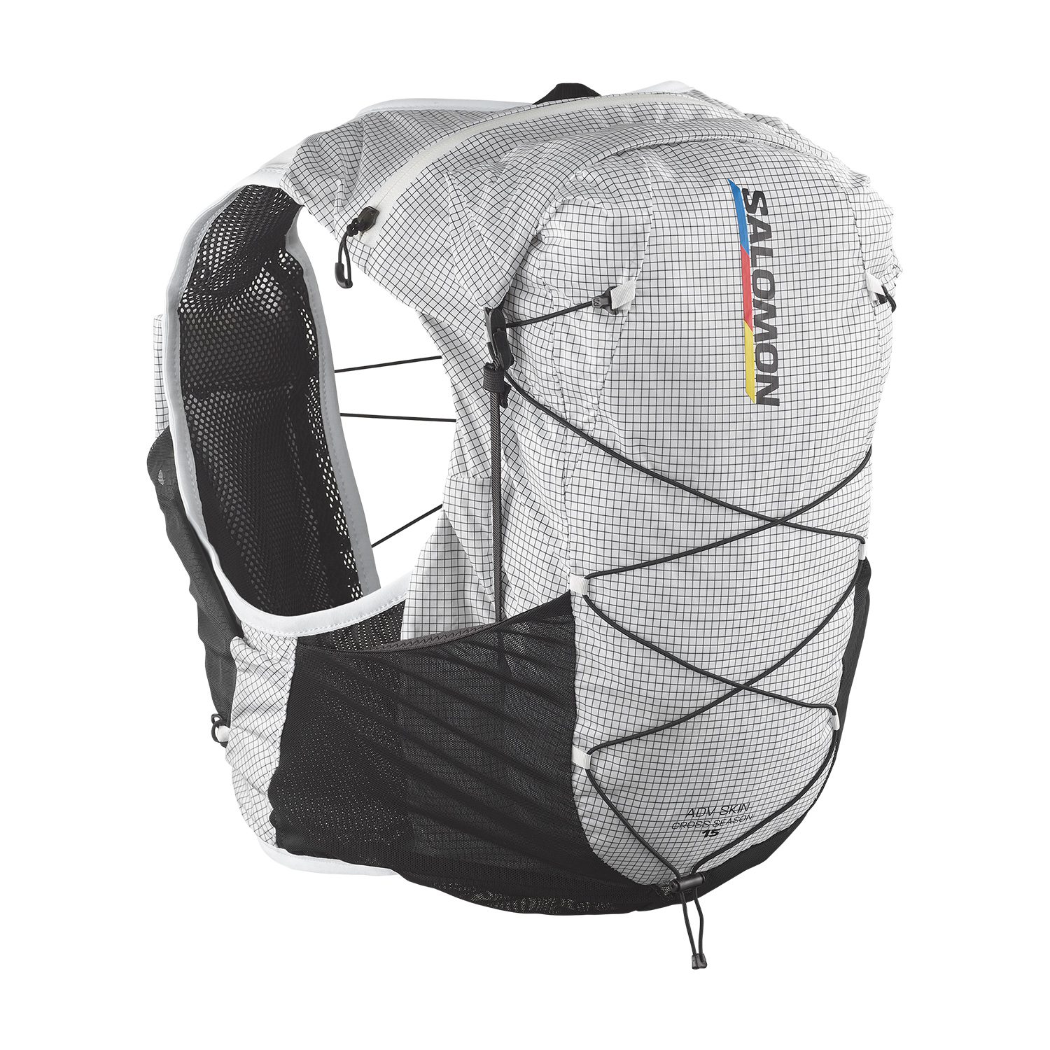 Salomon Cross Season 15 Set Trail Backpack - White/Black