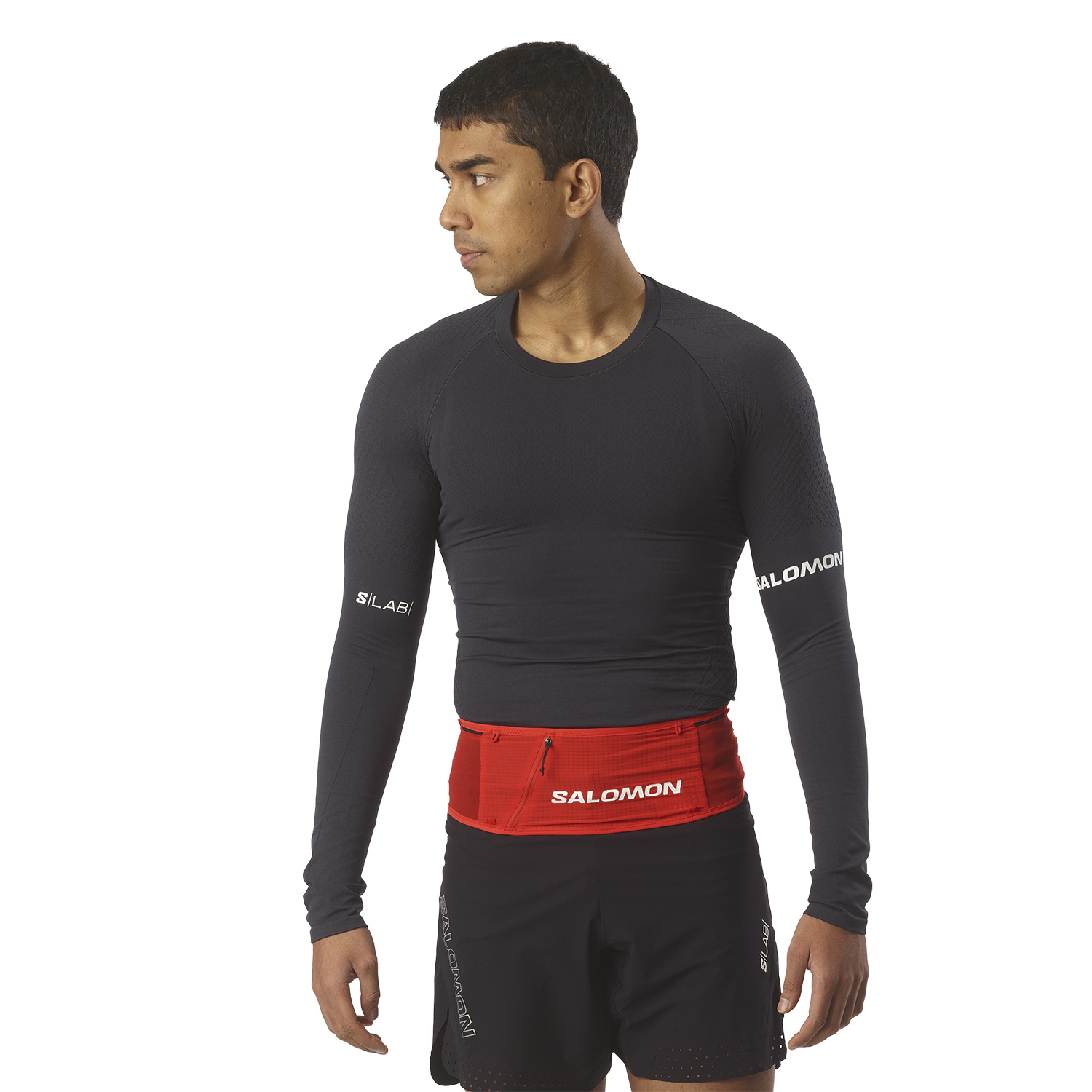 Salomon S/Lab Belt - Fiery Red/Black