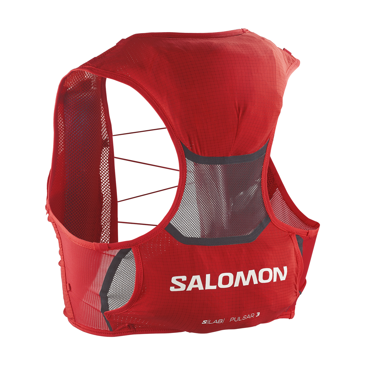 Salomon S/Lab Pulsar 3 Zaino - Fiery Red/Black