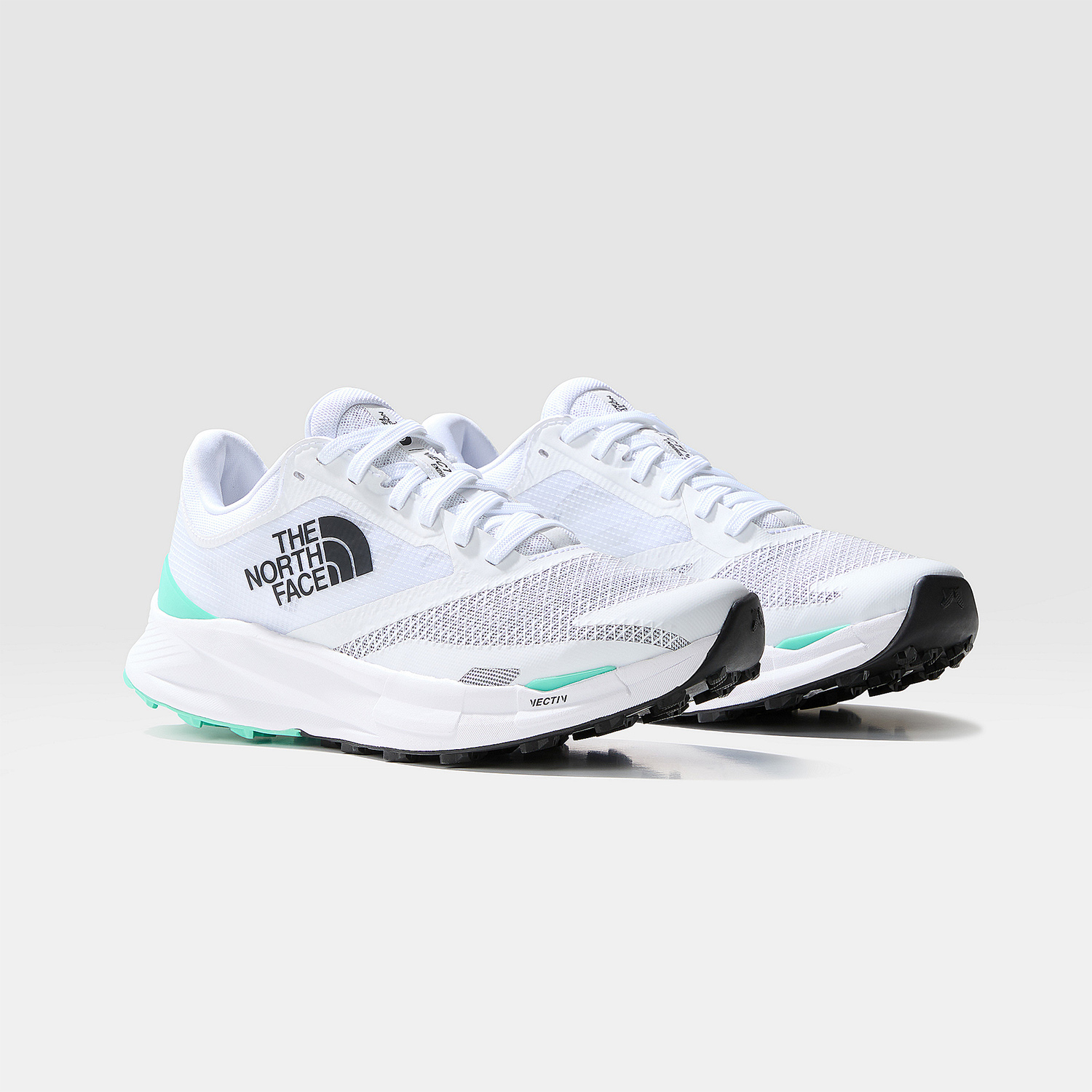 The North Face Vectiv Enduris 3 - TNF White/Vivid Seafoam