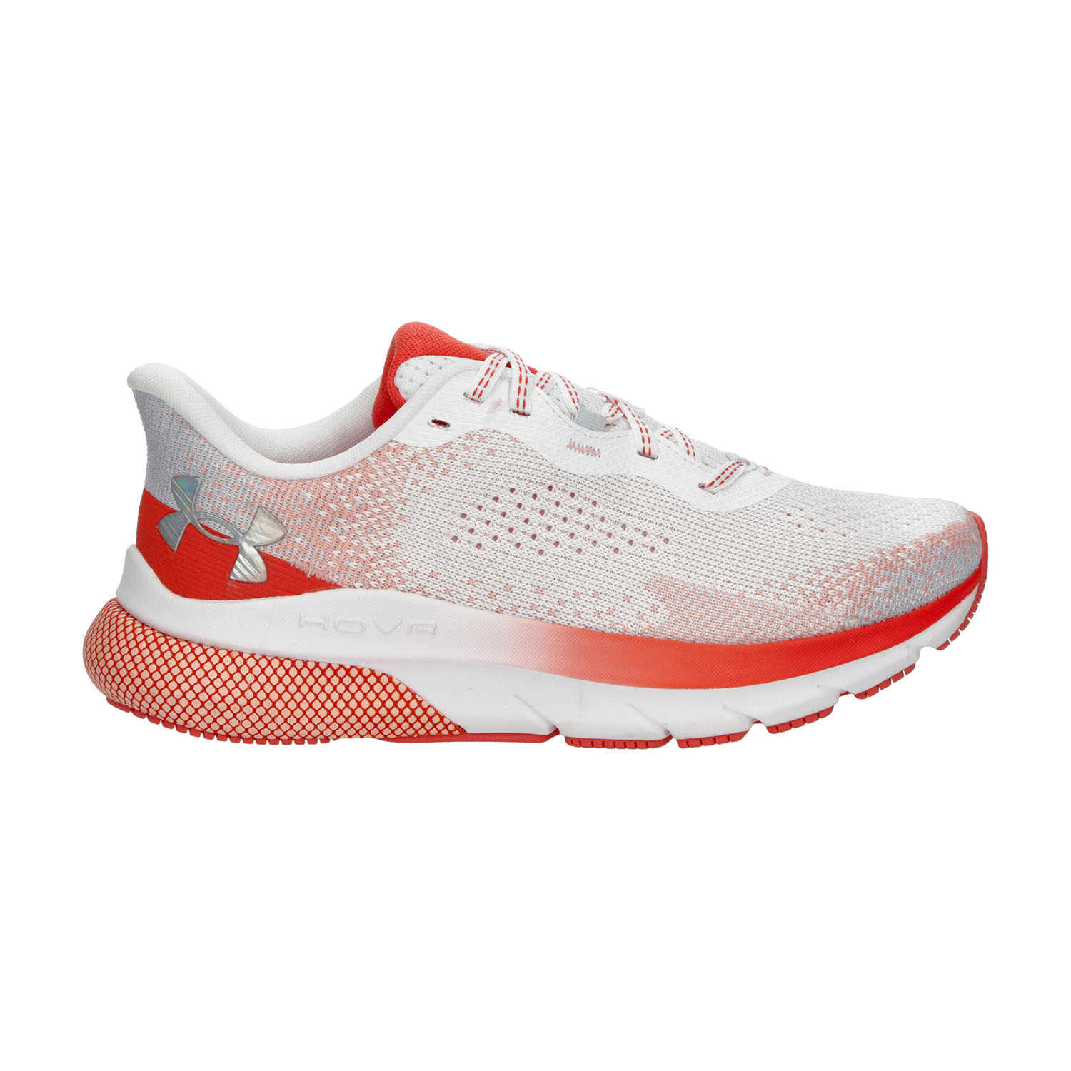 Under Armour HOVR Turbulence 2 - White/Pomegranate/Rush Red