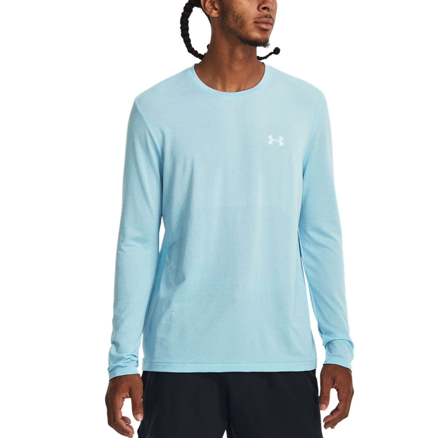 Under Armour Seamless Stride Men's Running Shirt - Blizzard