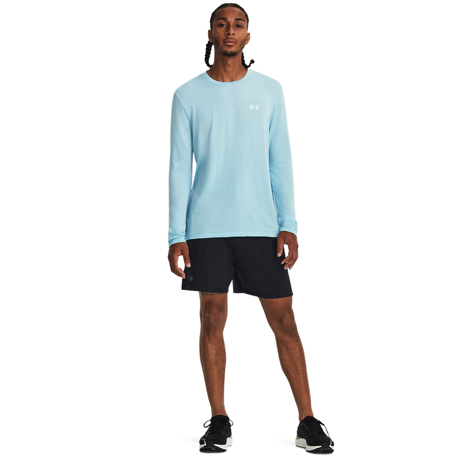 Under Armour Seamless Stride Shirt - Blizzard