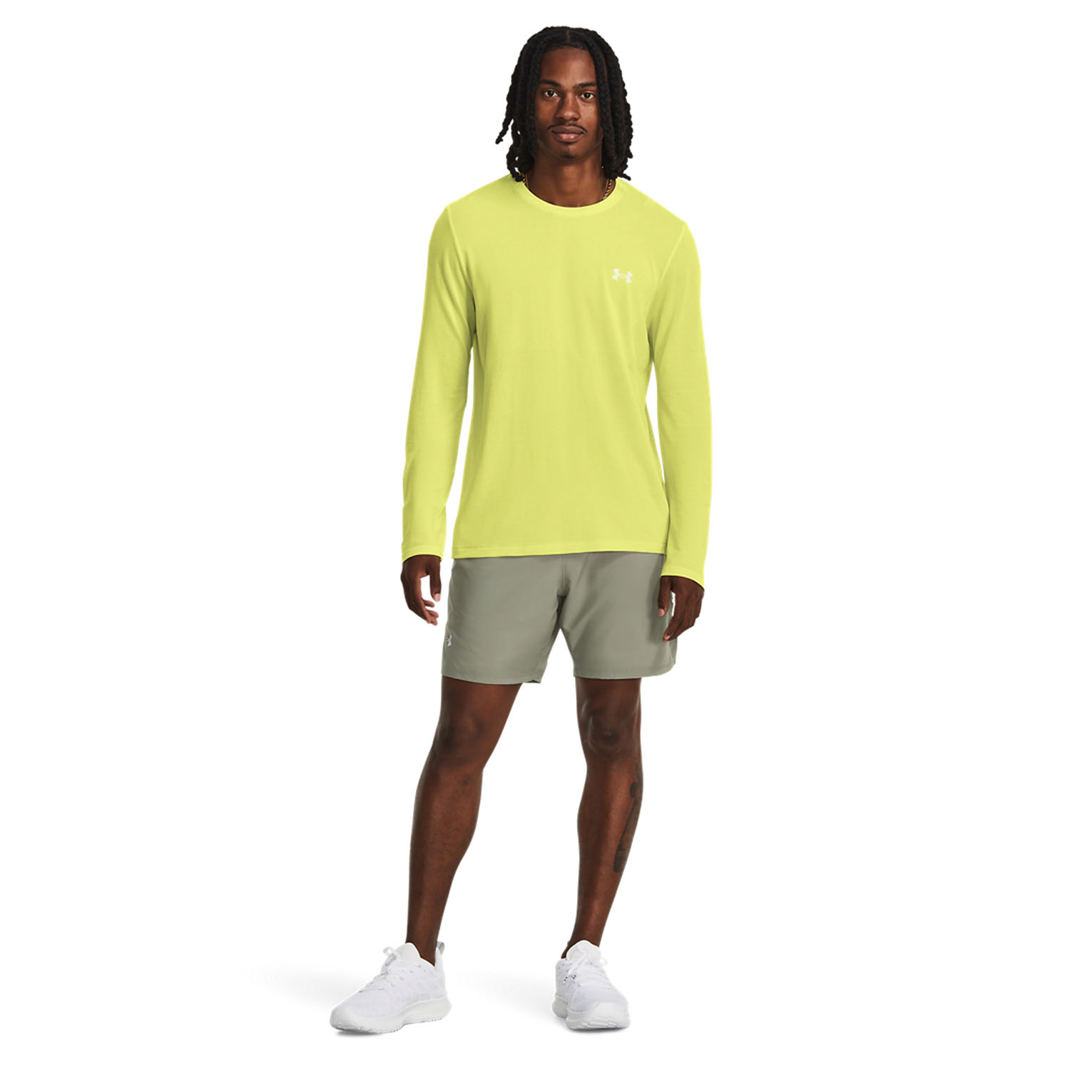 Under Armour Seamless Stride Maglia - Lime Yellow
