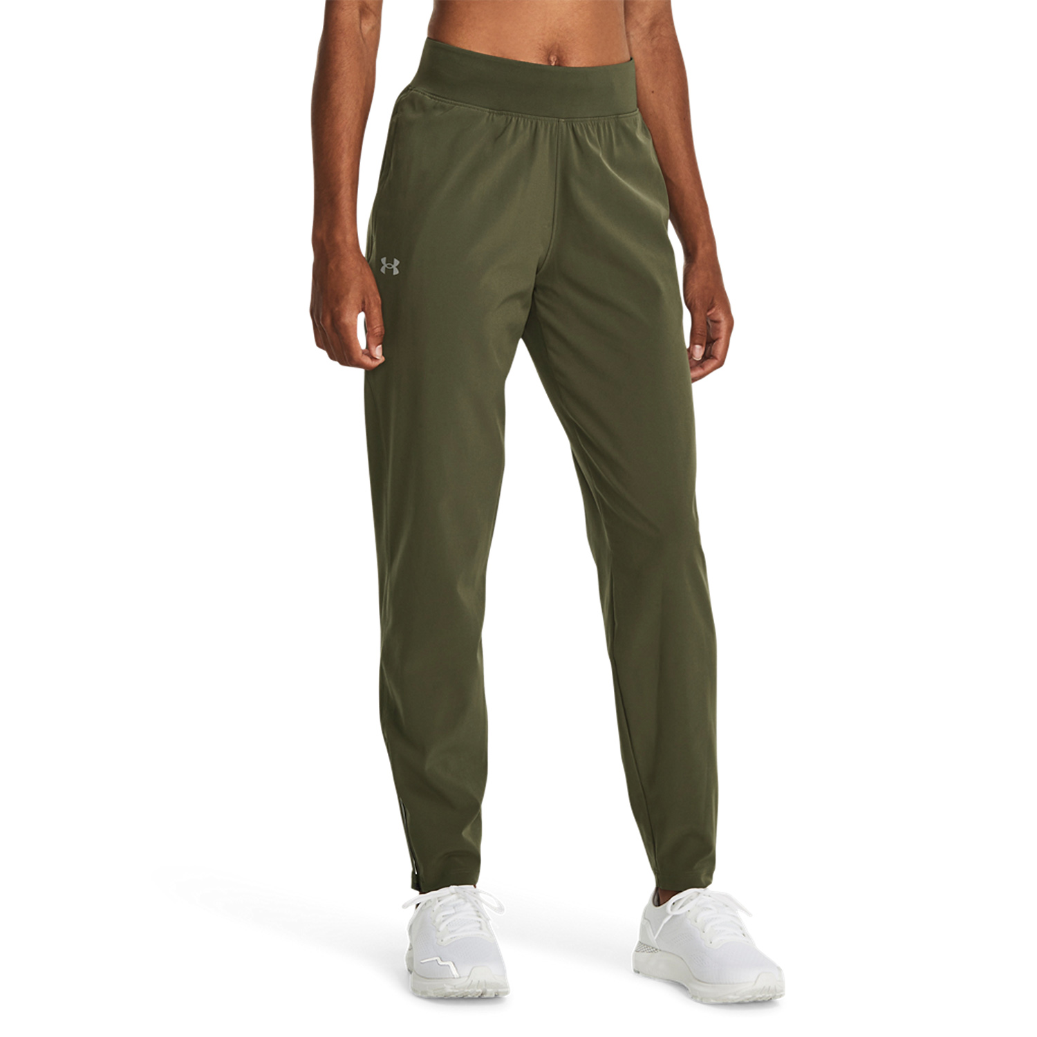 Under Armour Outrun The Storm Pantaloni - Marine Od Green/Black