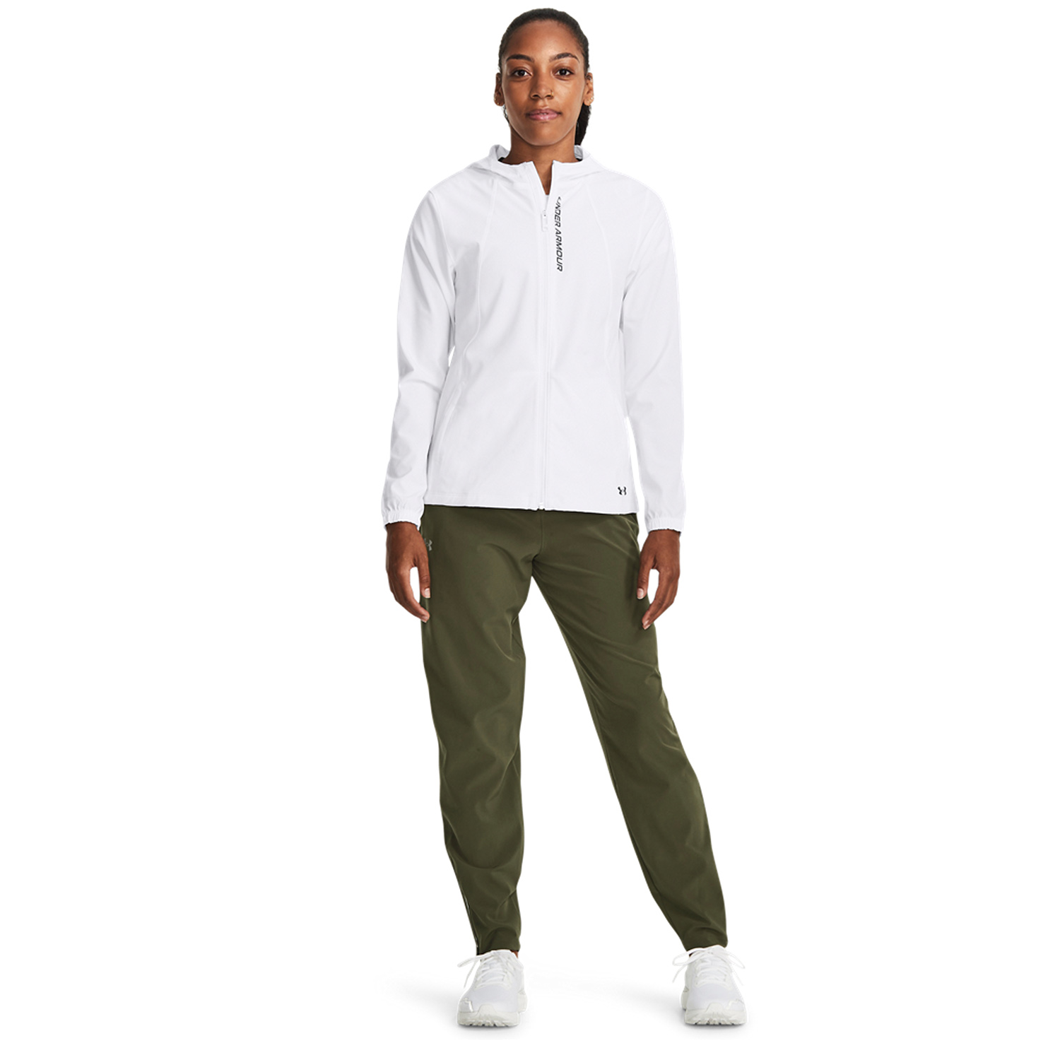 Under Armour Outrun The Storm Pantaloni - Marine Od Green/Black