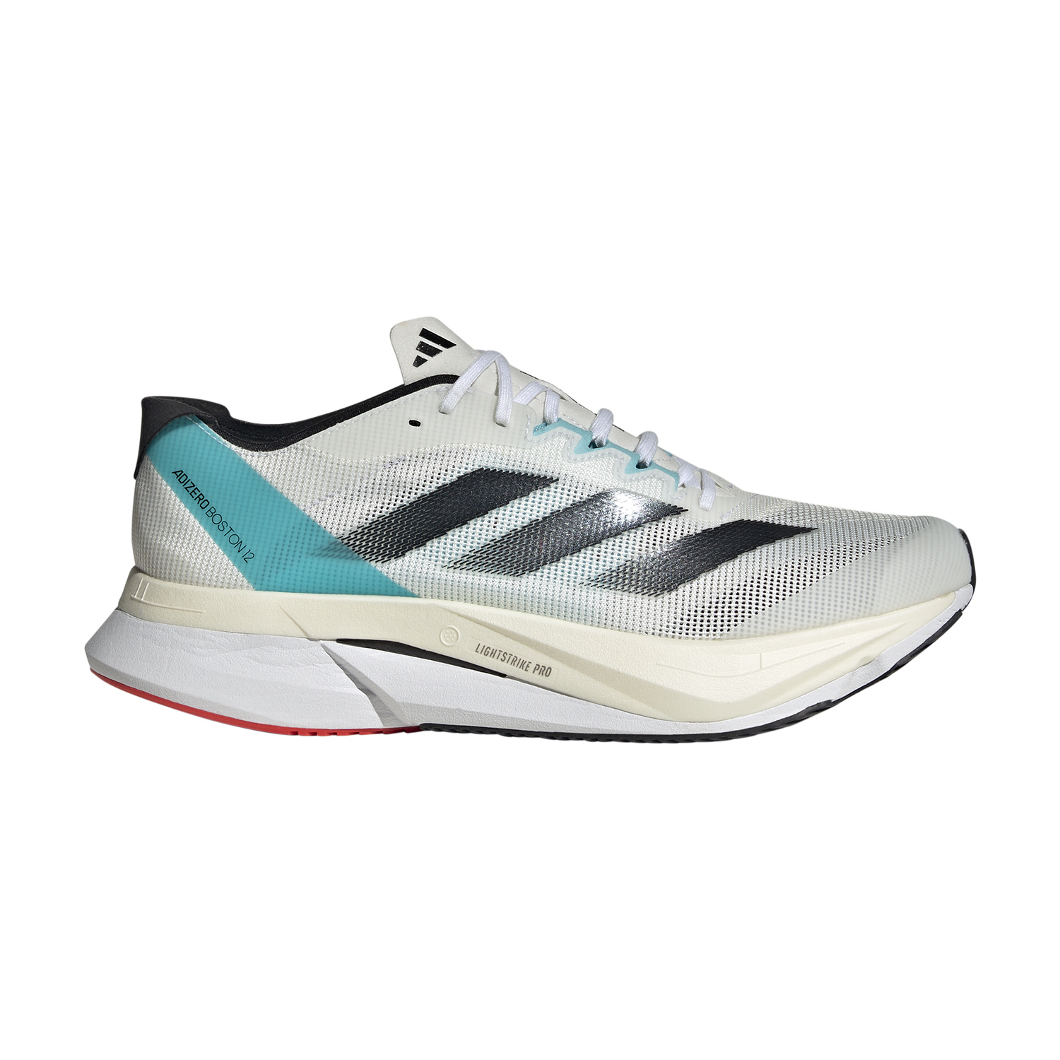 adidas adizero Boston 12 Men's Running Shoes - Lucid Cyan