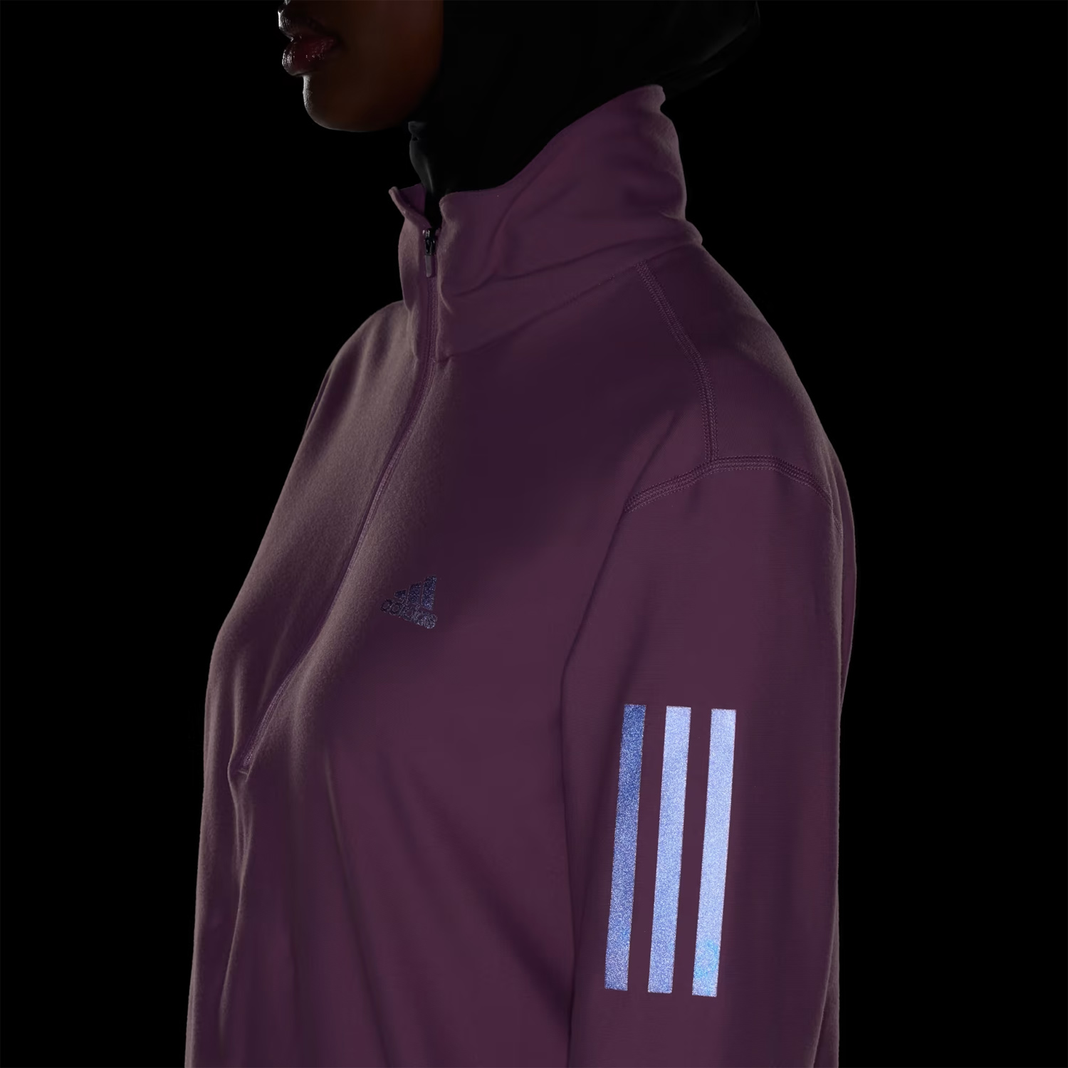 adidas Own The Run Logo Maglia - Wonder Quartz