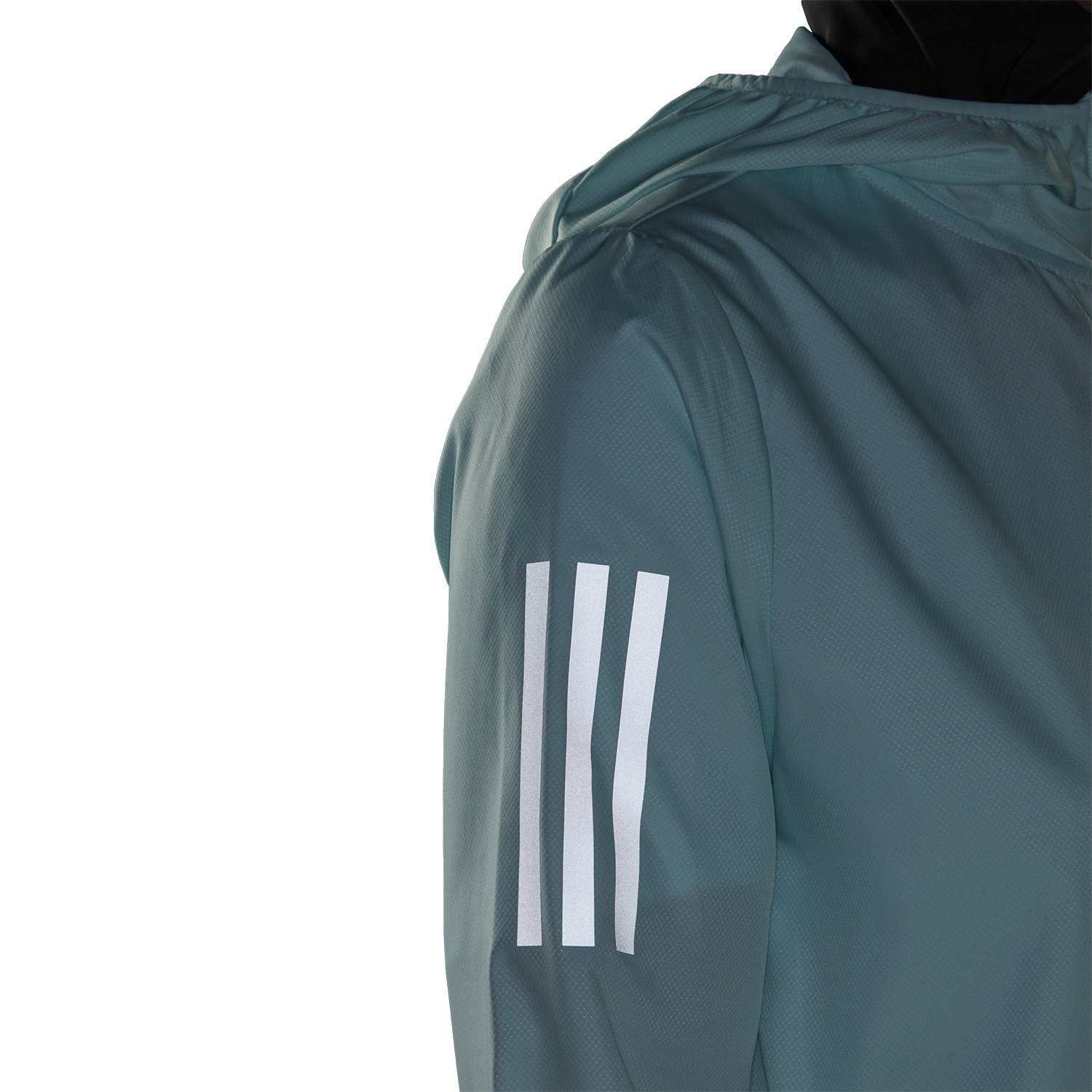 adidas Own The Run Windbreaker Giacca - Semi Flash Aqua