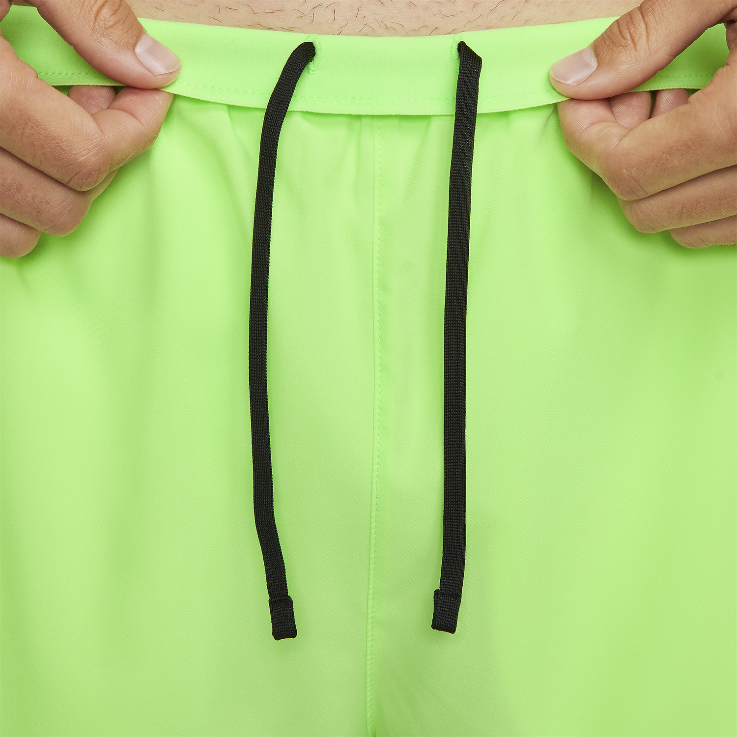 Nike Challenger 5in Shorts - Lime Blast/Reflective Silver