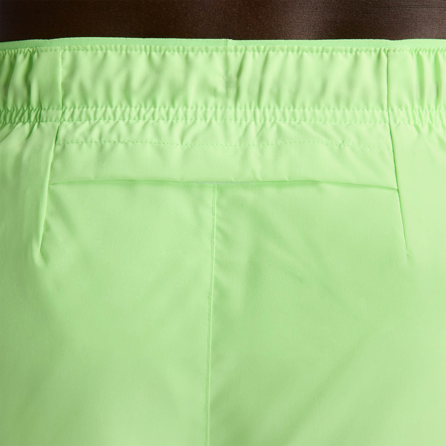 Nike Challenger Logo 7in Shorts - Lime Blast/Reflective Silver