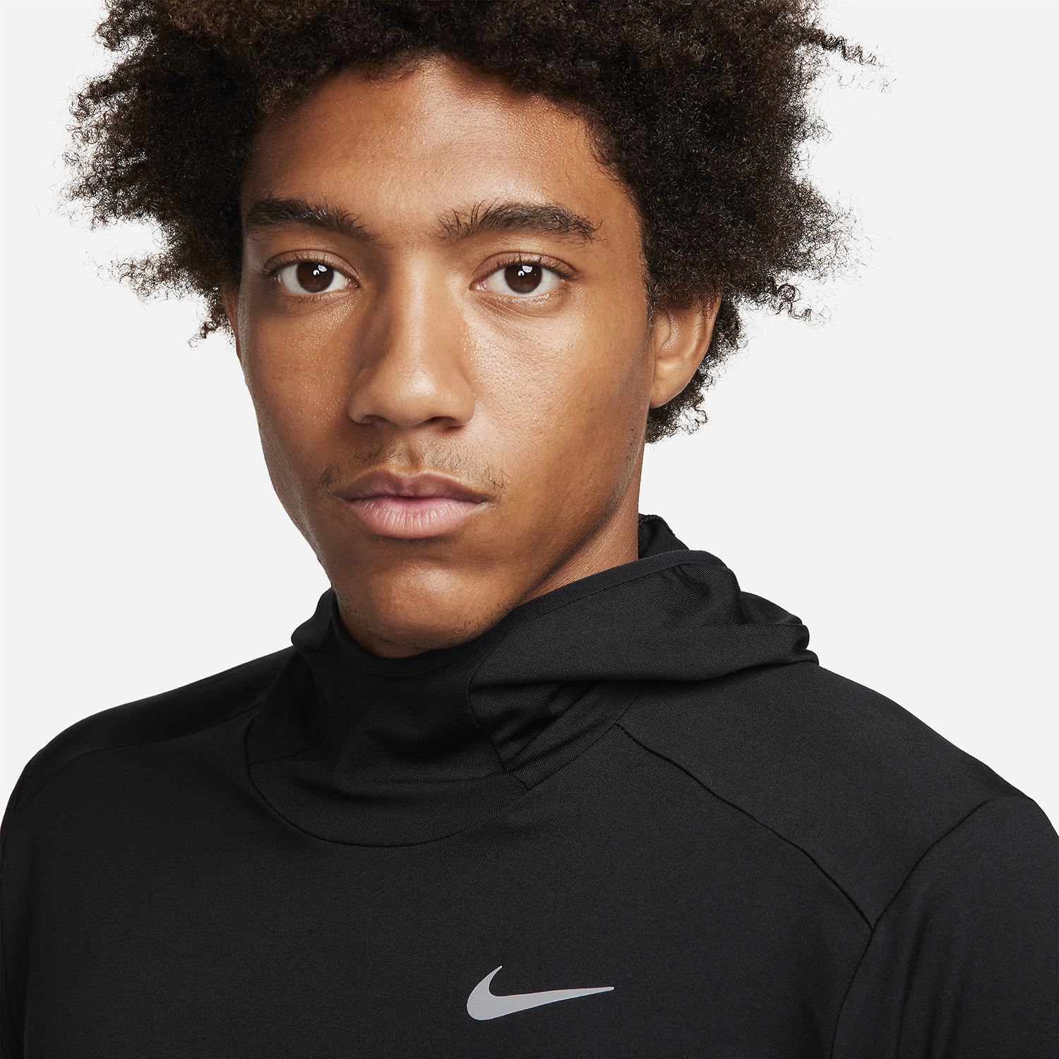 Nike Dri-FIT Element Camisa - Black/Reflective Silver