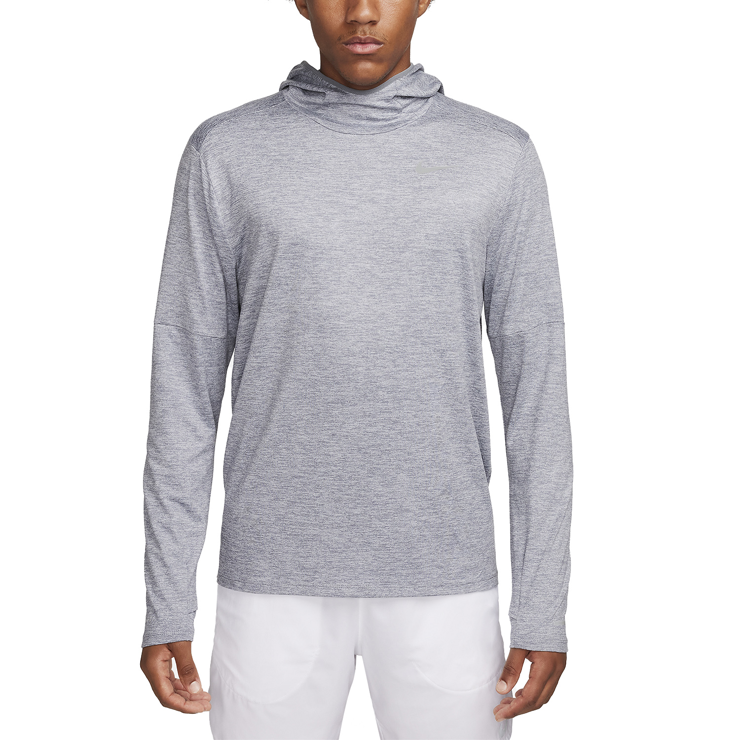 Nike Dri-FIT Element Maglia - Smoke Grey/Grey Fog/Heather/Reflective Silver