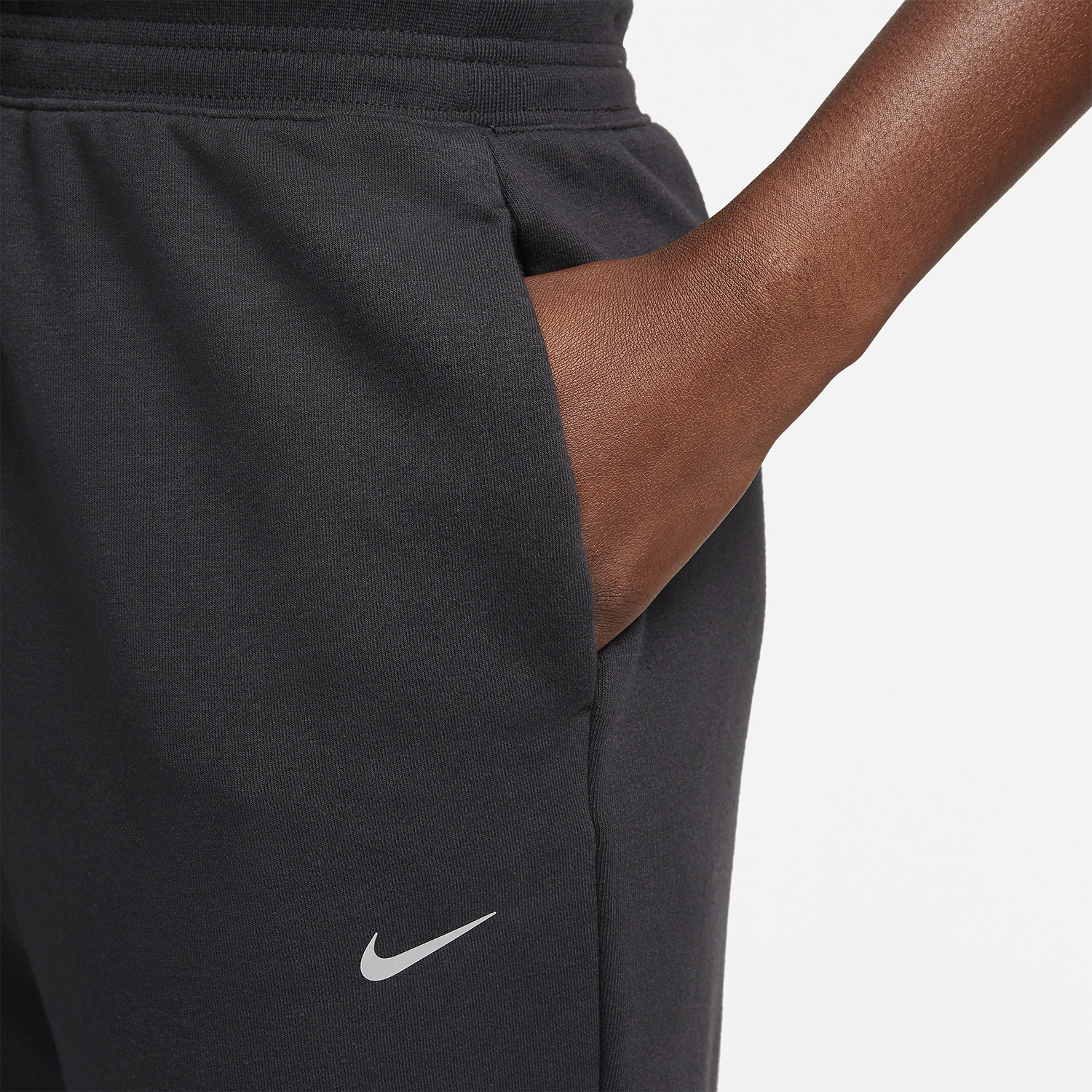 Nike Dri-FIT One Pantaloni - Black/Metallic Silver