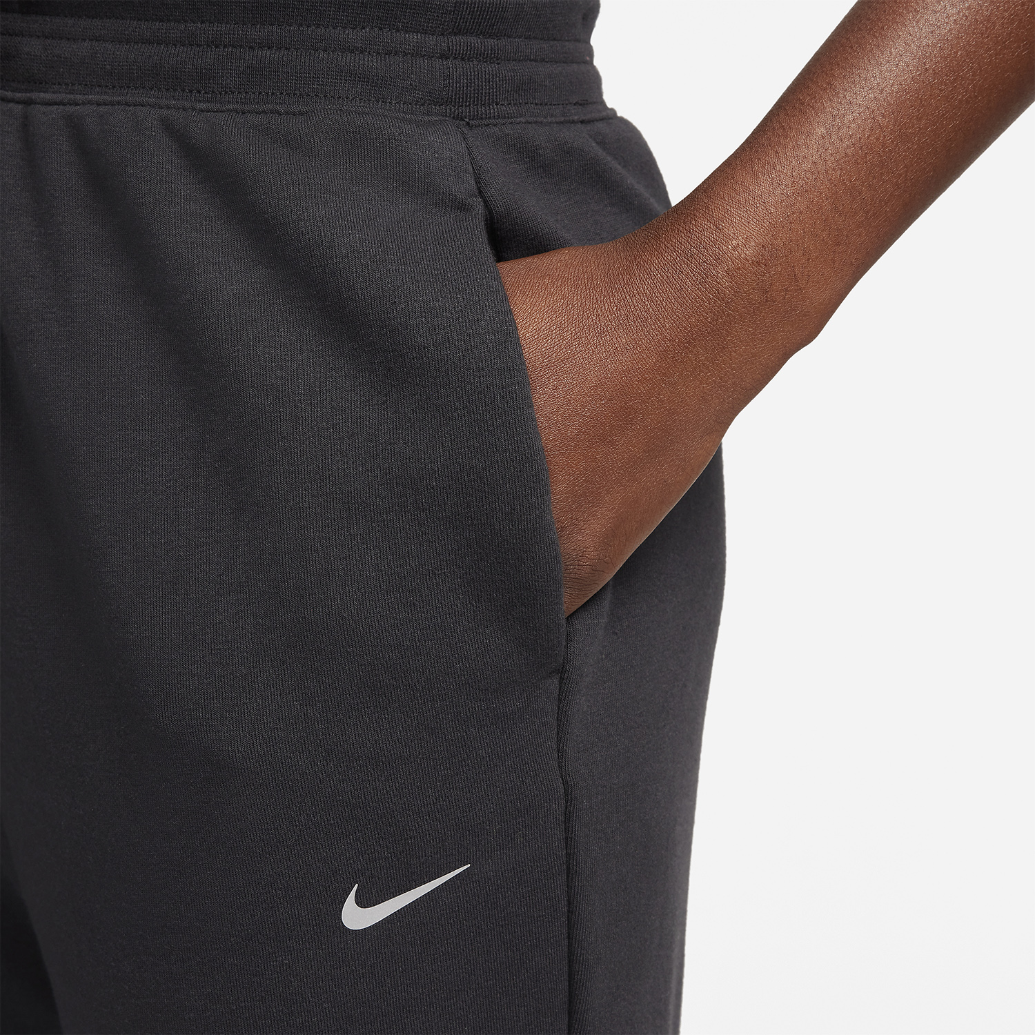 Nike Dri-FIT One Pants - Black/Metallic Silver