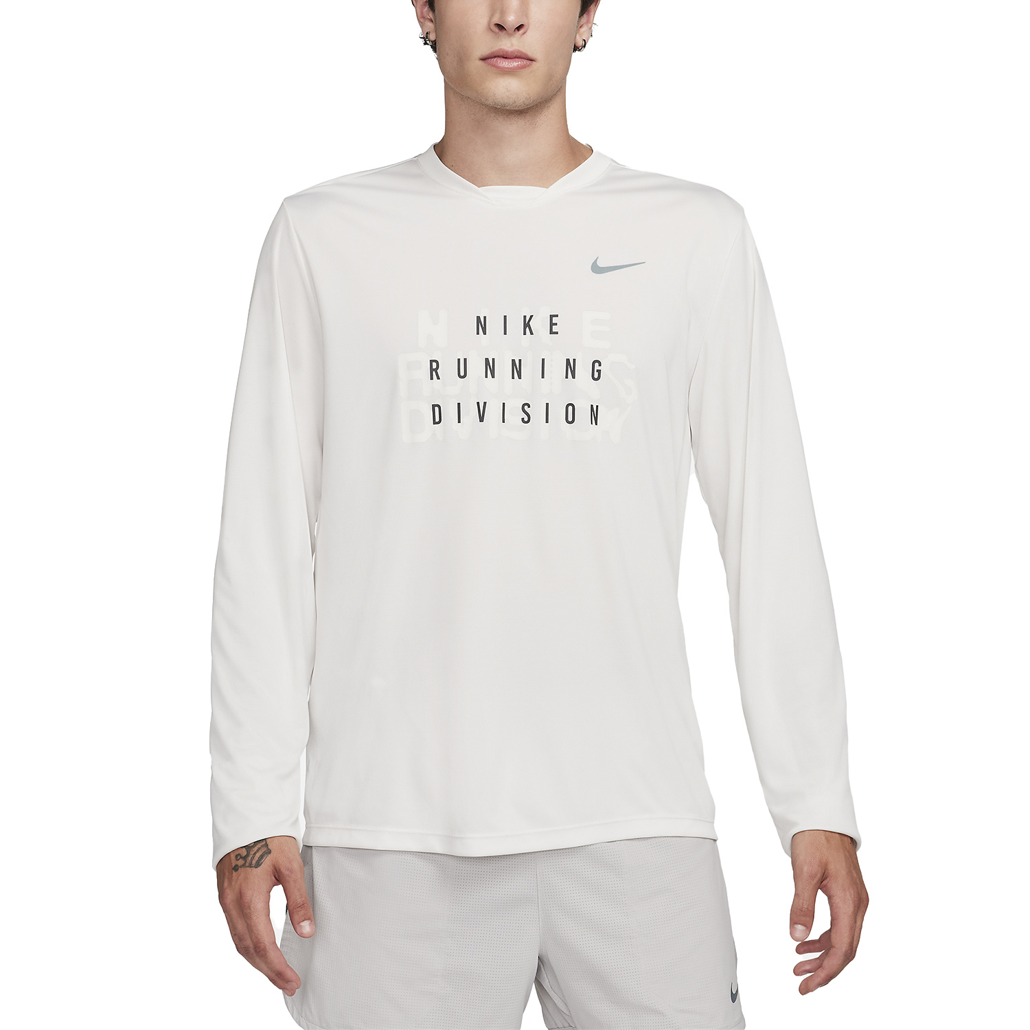 Nike Dri-FIT Run Division Rise 365 Shirt - Phantom/Black Reflective