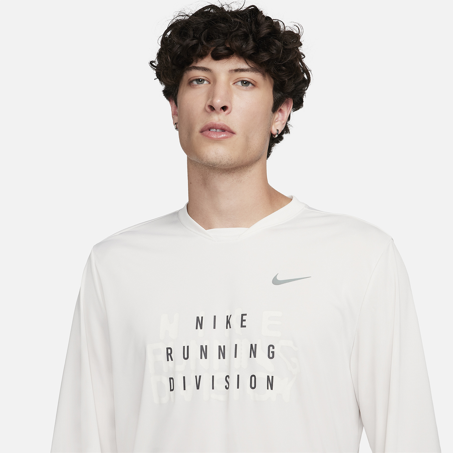 Nike Dri-FIT Run Division Rise 365 Shirt - Phantom/Black Reflective