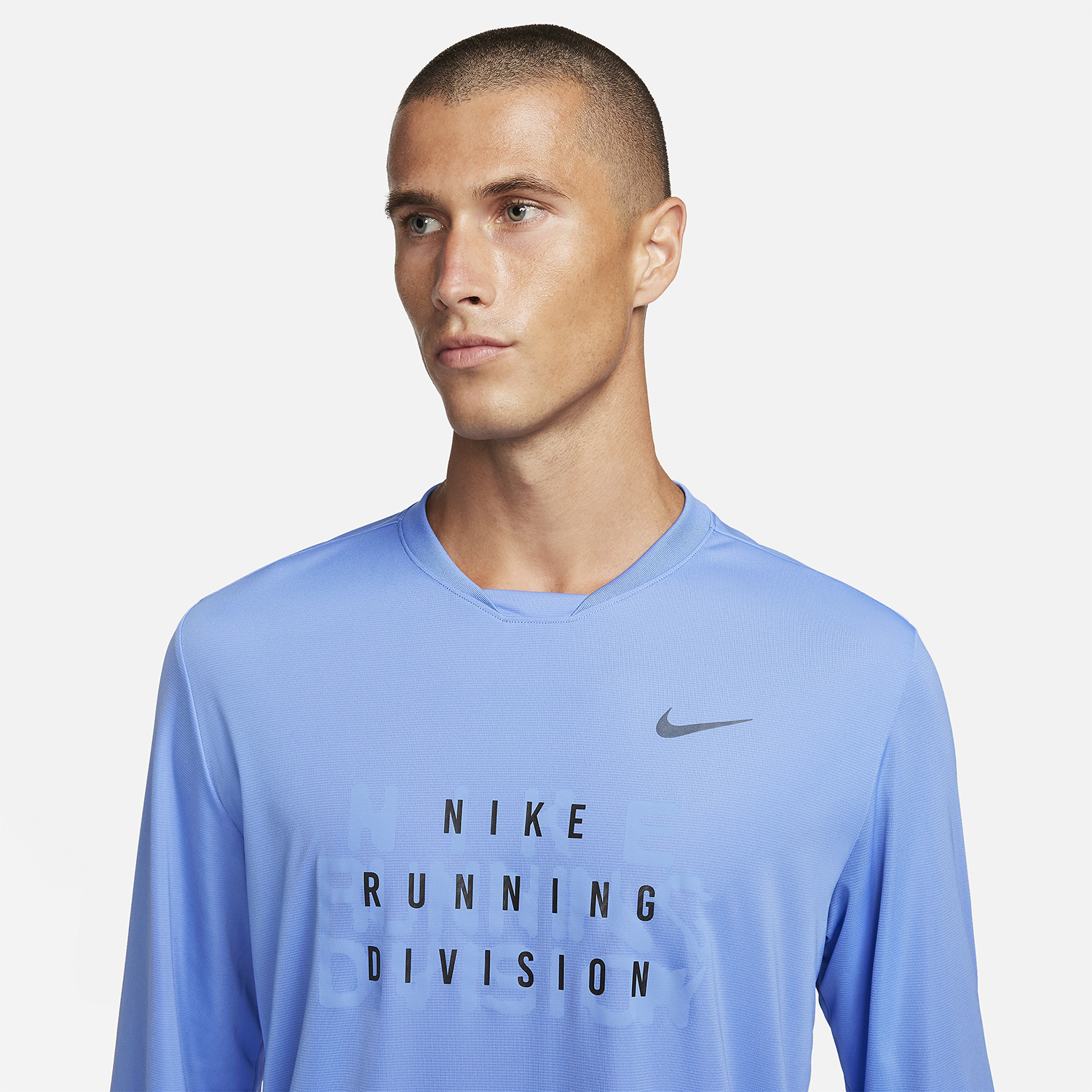 Nike Dri-FIT Run Division Rise 365 Maglia - Polar/Black Reflective
