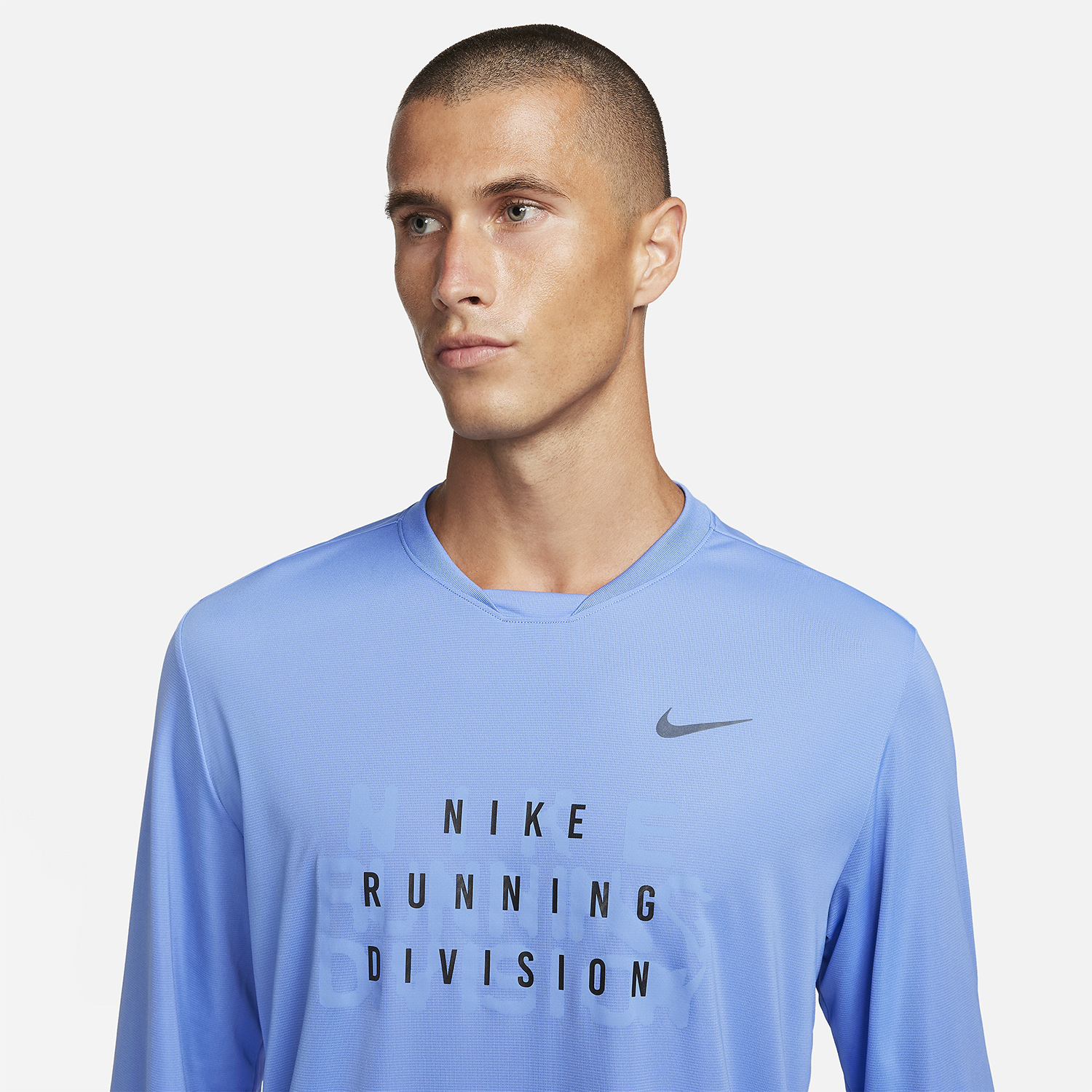 Nike Dri-FIT Run Division Rise 365 Shirt - Polar/Black Reflective