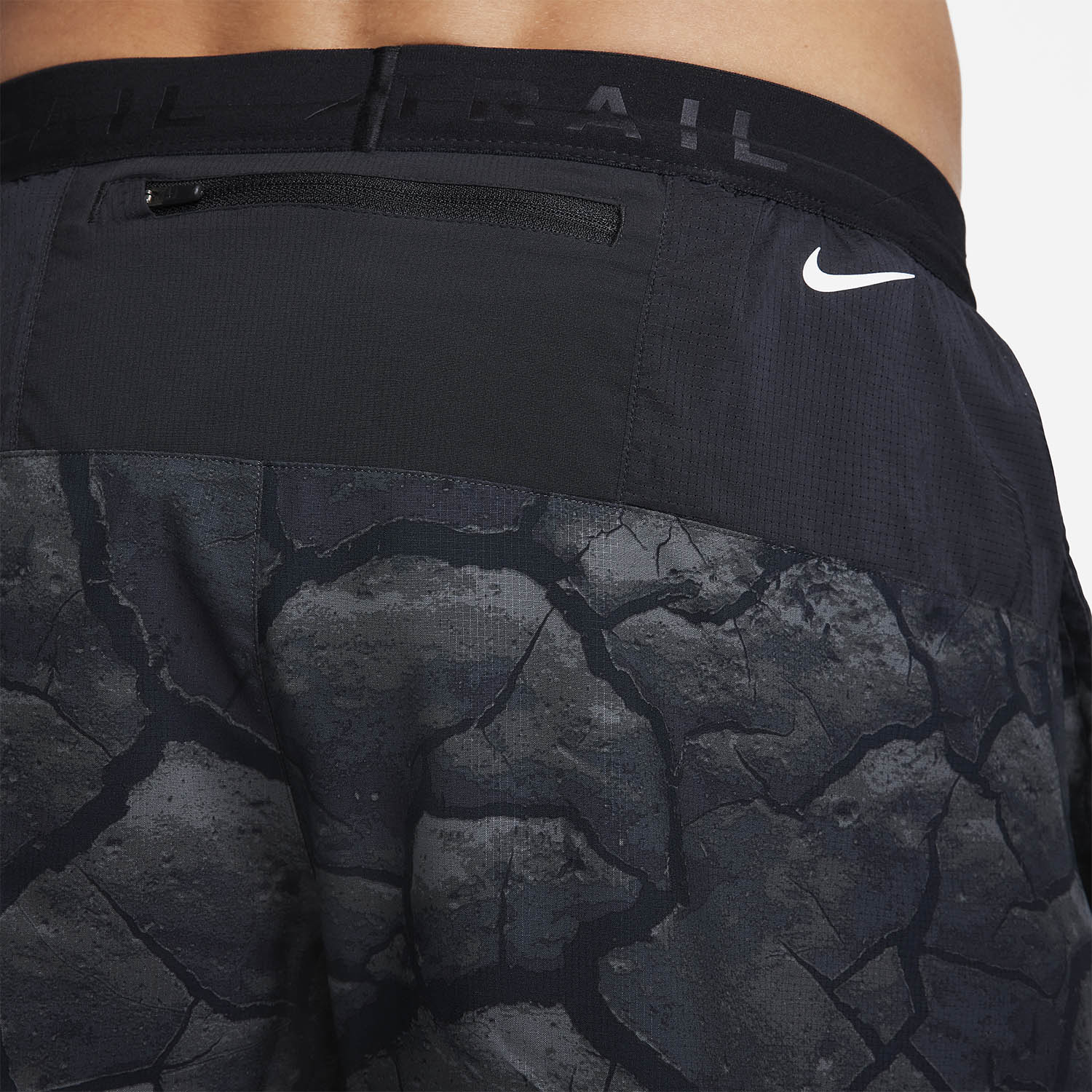 Nike Dri-FIT Stride 7in Pantaloncini - Black/Reflective Silver