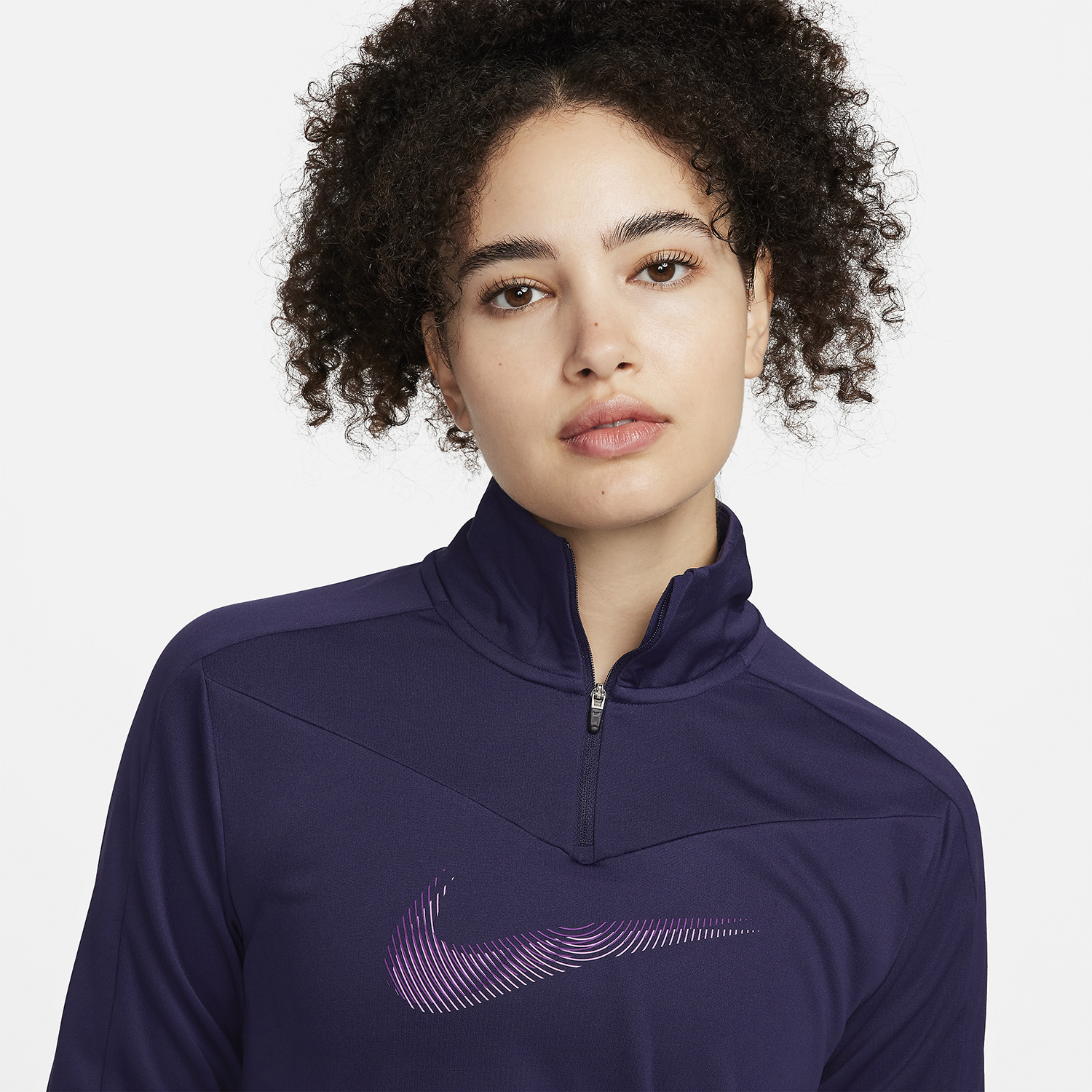 Nike Dri-FIT Swoosh Pacer Maglia - Purple Ink/Disco Purple