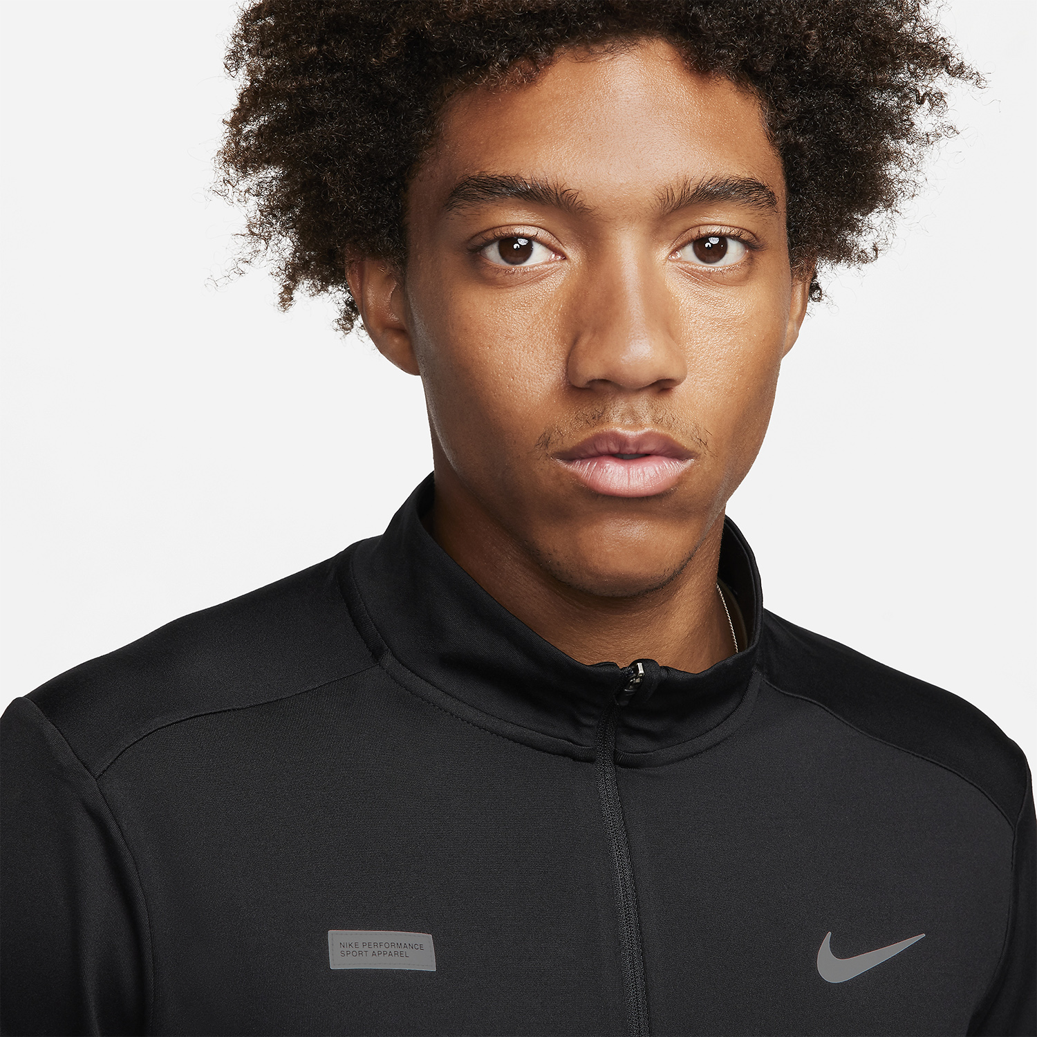 Nike Element Flash Camisa - Black/Reflective Silver