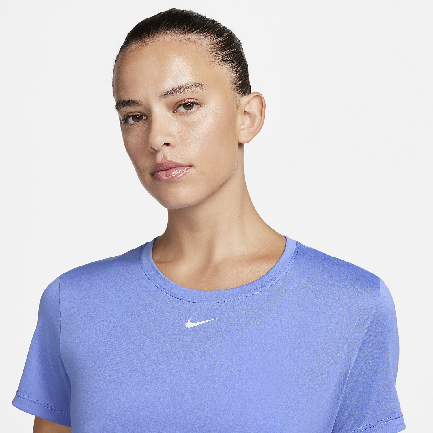 Nike One Dri-FIT Logo Maglietta - Polar/White