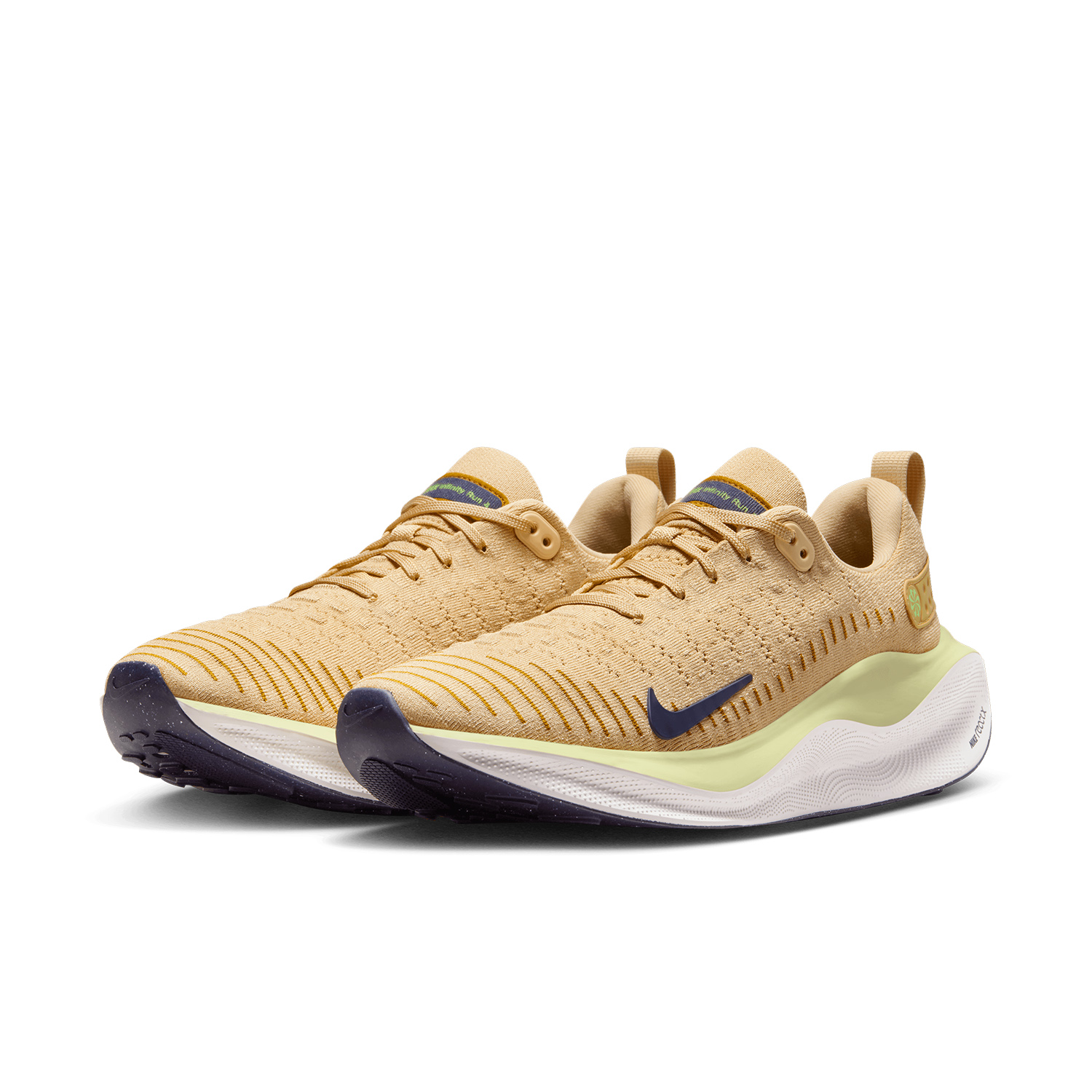 Nike InfinityRN 4 - Sesame/Purple Ink/Buff Gold