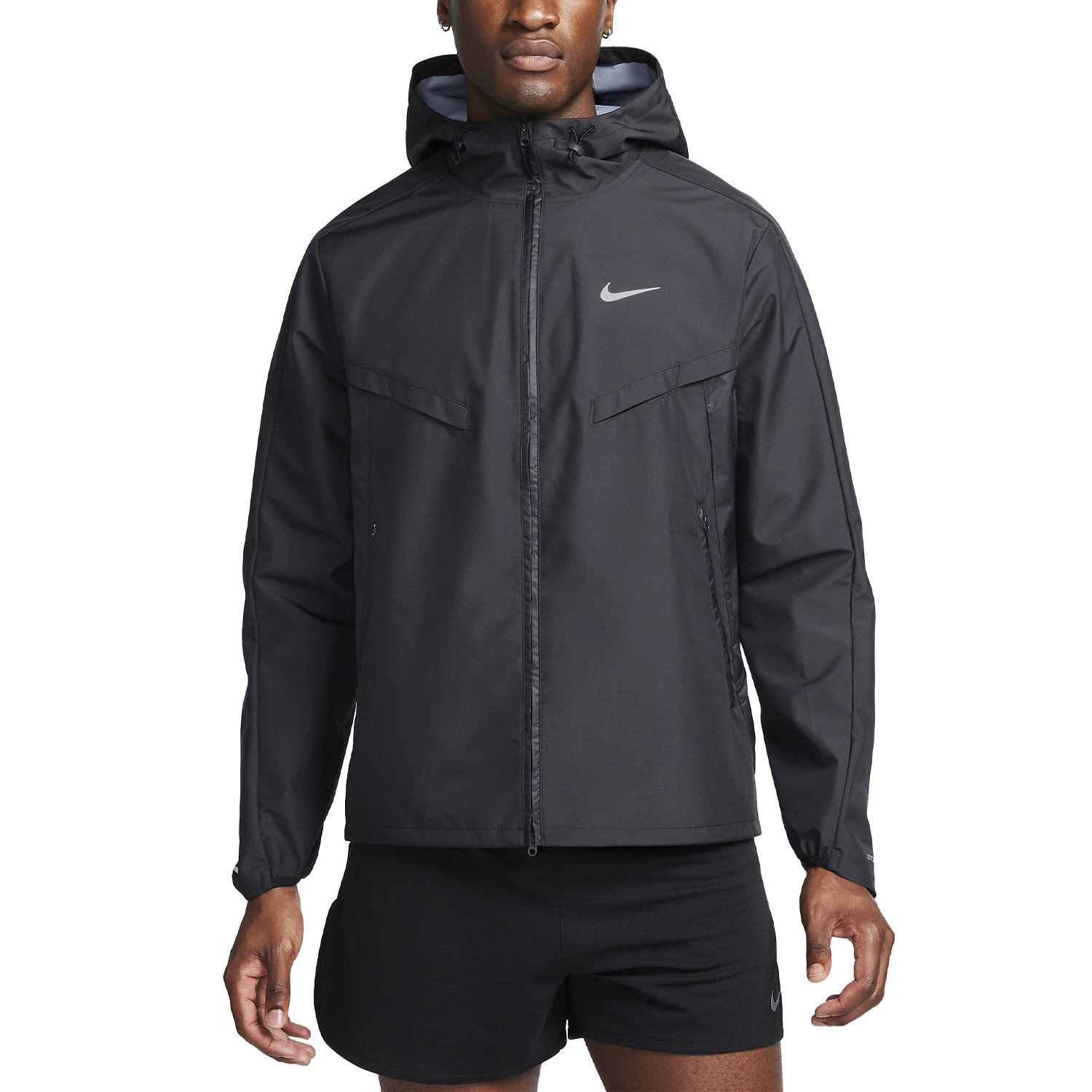 Nike Storm-FIT Windrunner Jacket - Black/Reflective Silver
