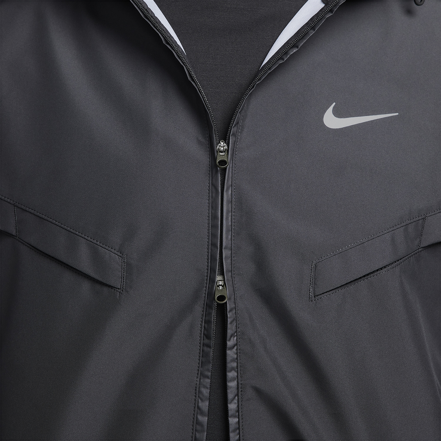 Nike Storm-FIT Windrunner Giacca - Black/Reflective Silver