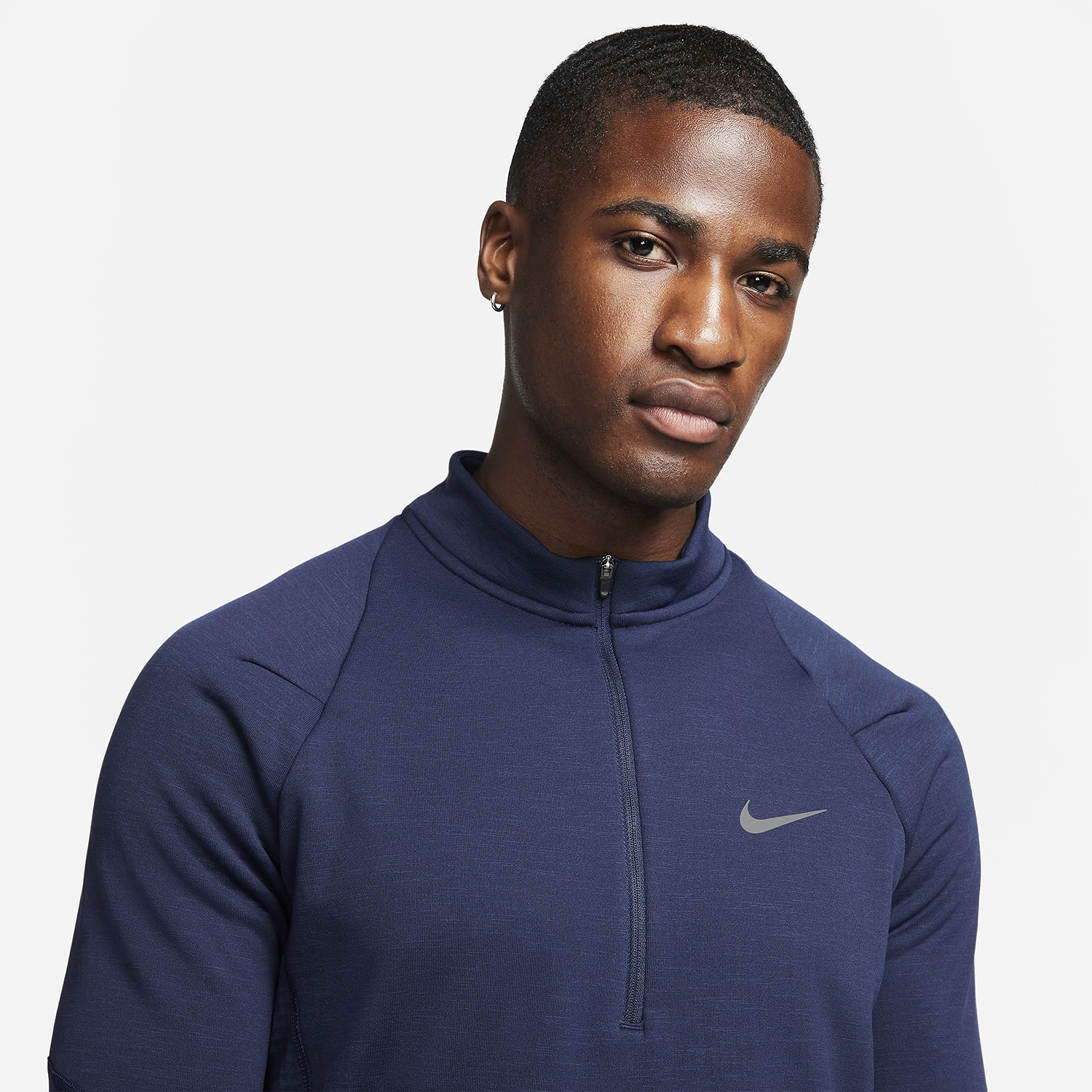 Nike Therma FIT Element Men s Running Shirt Obsidian Silver