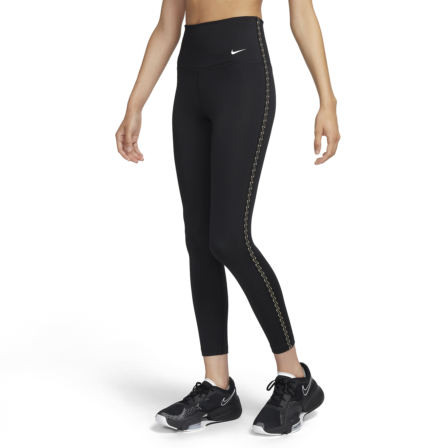 Nike One Dri-FIT Tights Black [DD0252-010] 