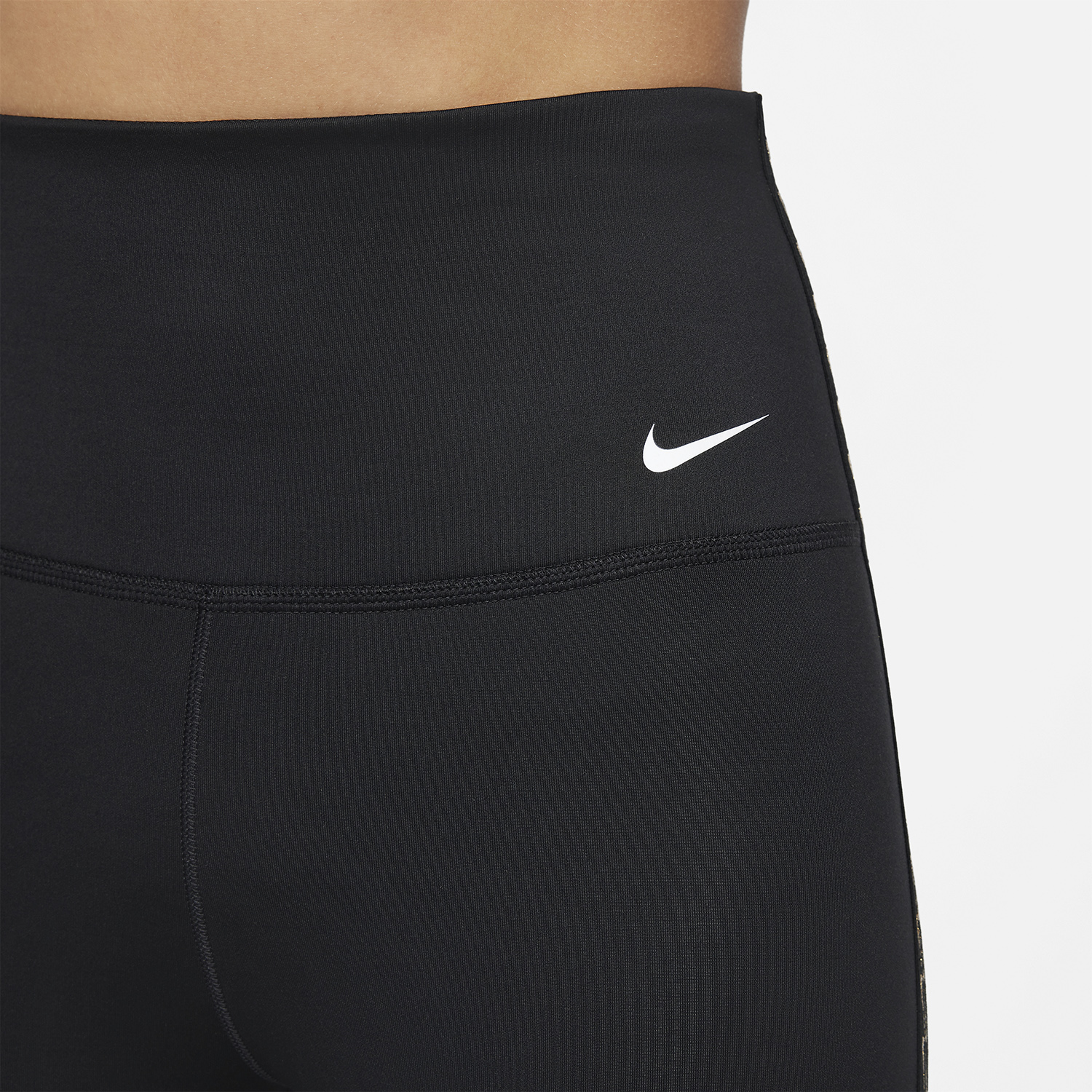 Nike Therma-FIT One 7/8 Tights - Black/White