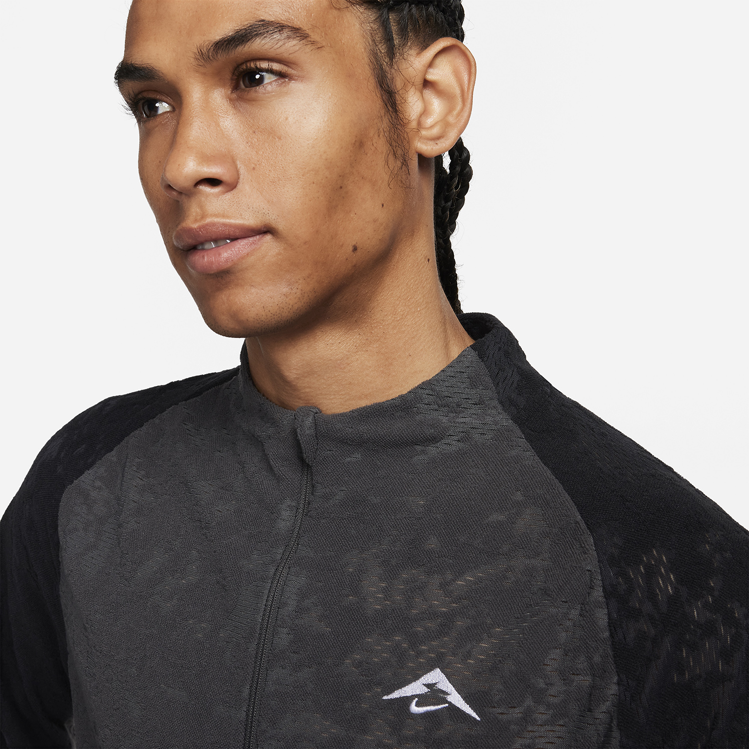 Nike Trail Camisa - Anthracite/Black/White