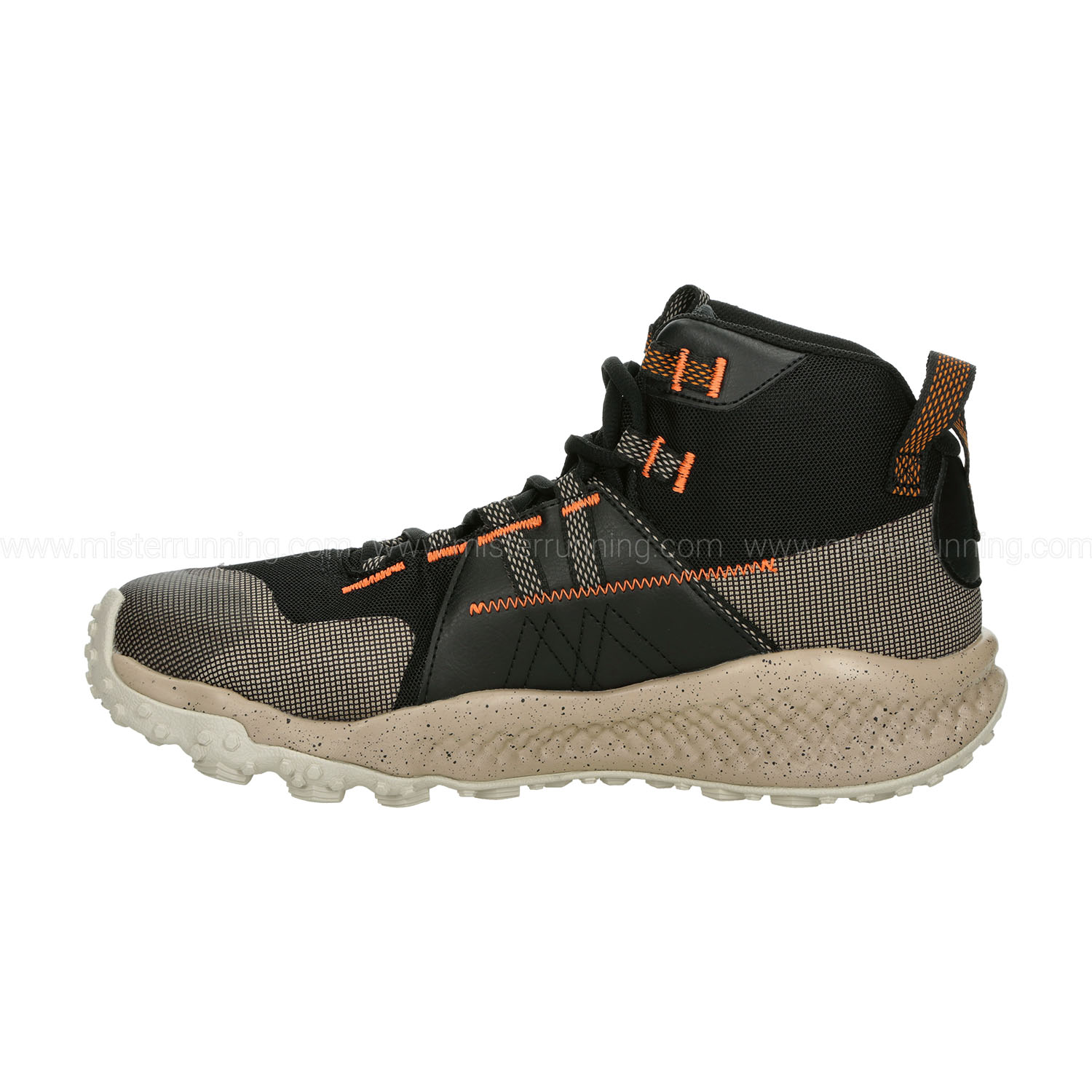 Under Armour Charged Maven Trek - Black/Sahara/Honey Orange