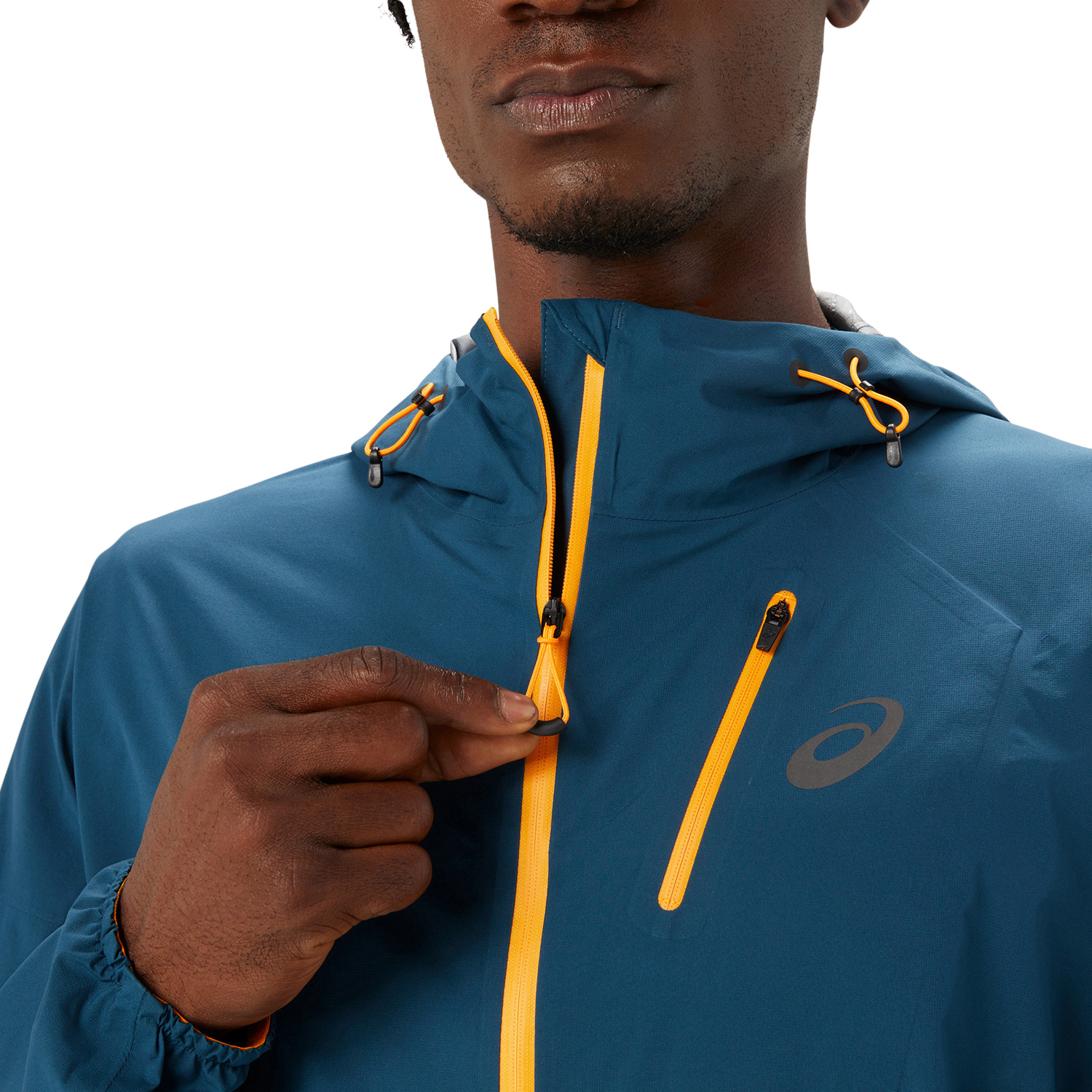 Asics Fujitrail Waterproof Jacket - Magnetic Blue