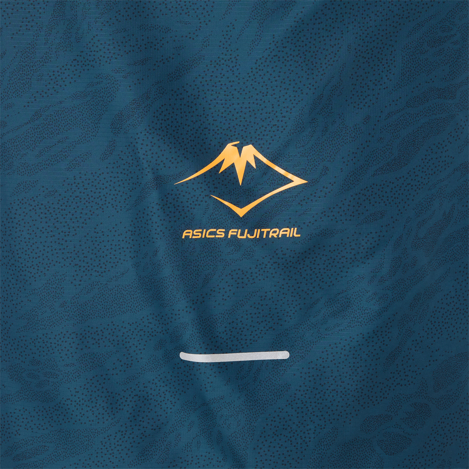 Asics Fujitrail Windbreaker Jacket - Fellow Yellow/Magnetic Blue