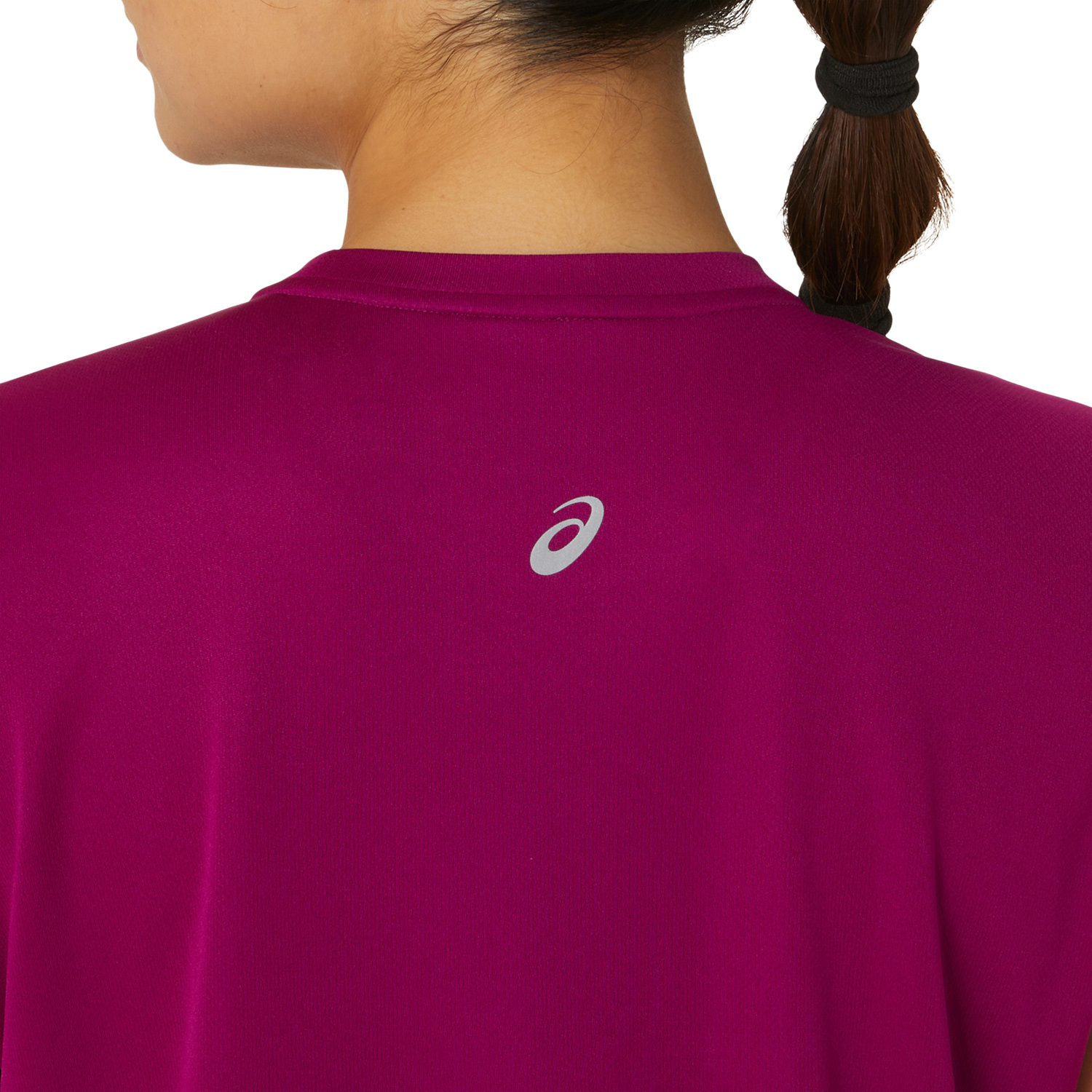 Asics Fujitrail Logo T-Shirt - Blackberry