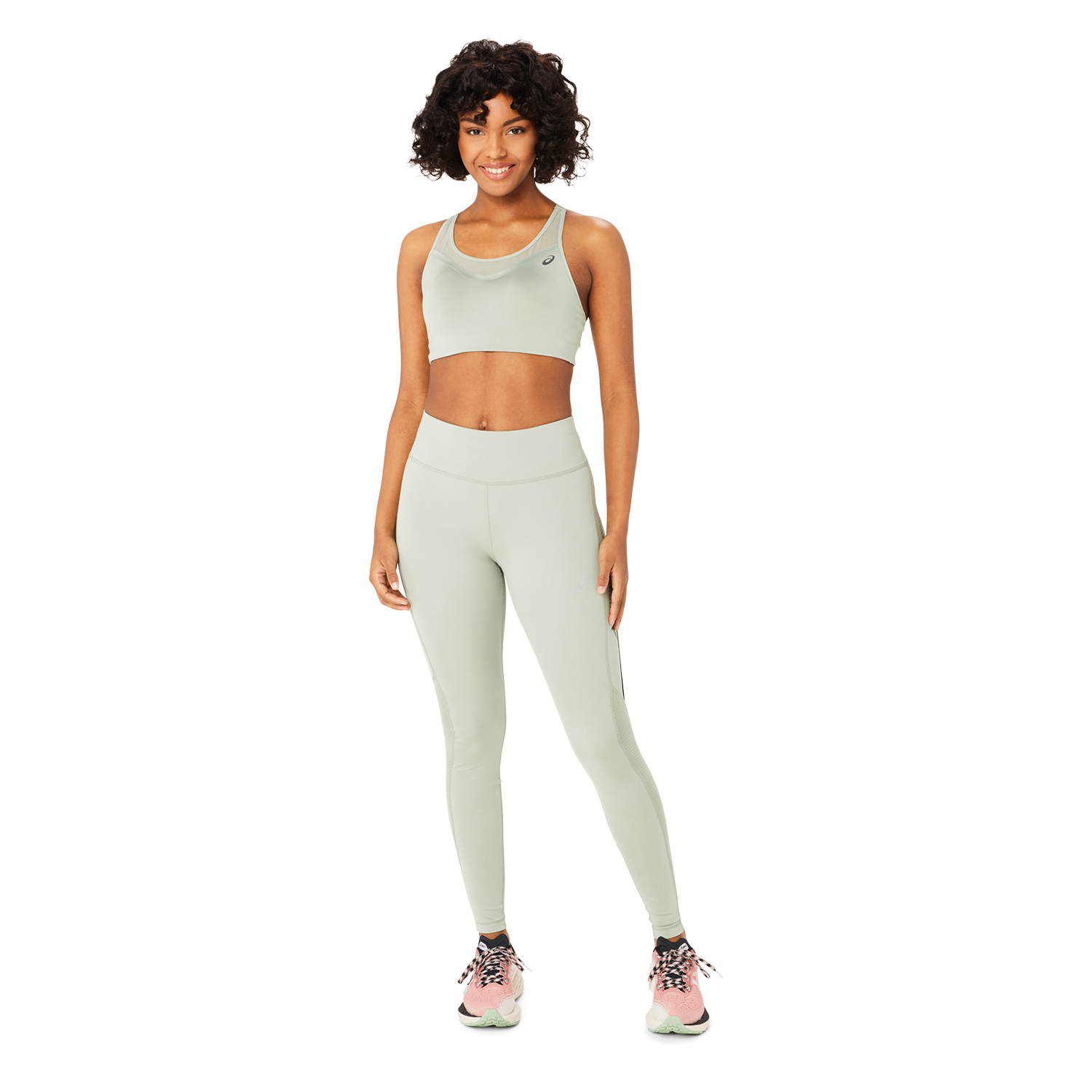 Asics Accelerate Sports Bra - Olive Grey