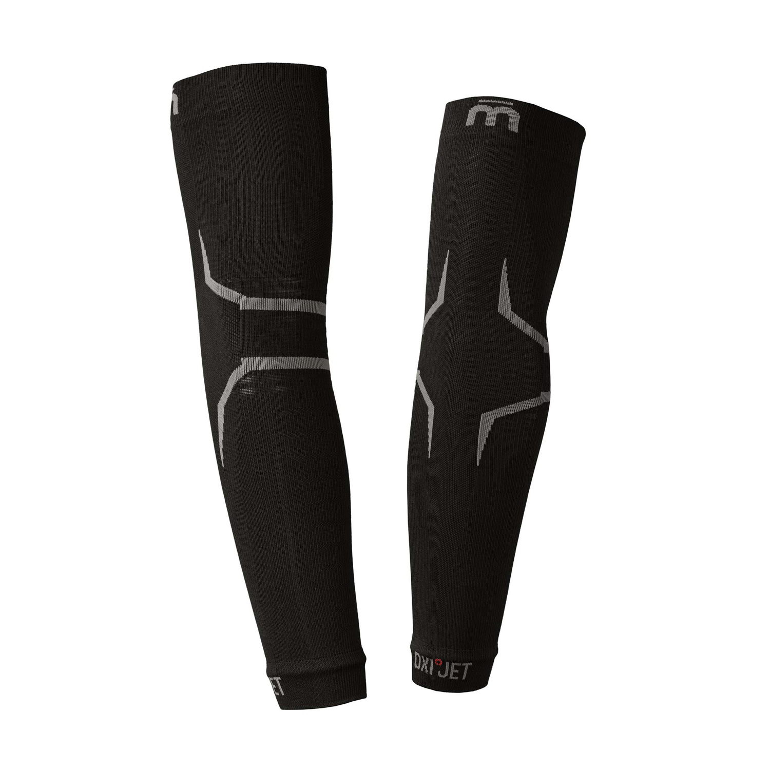 Mico Oxi-Jet Compression Sleeves - Nero/Grigio