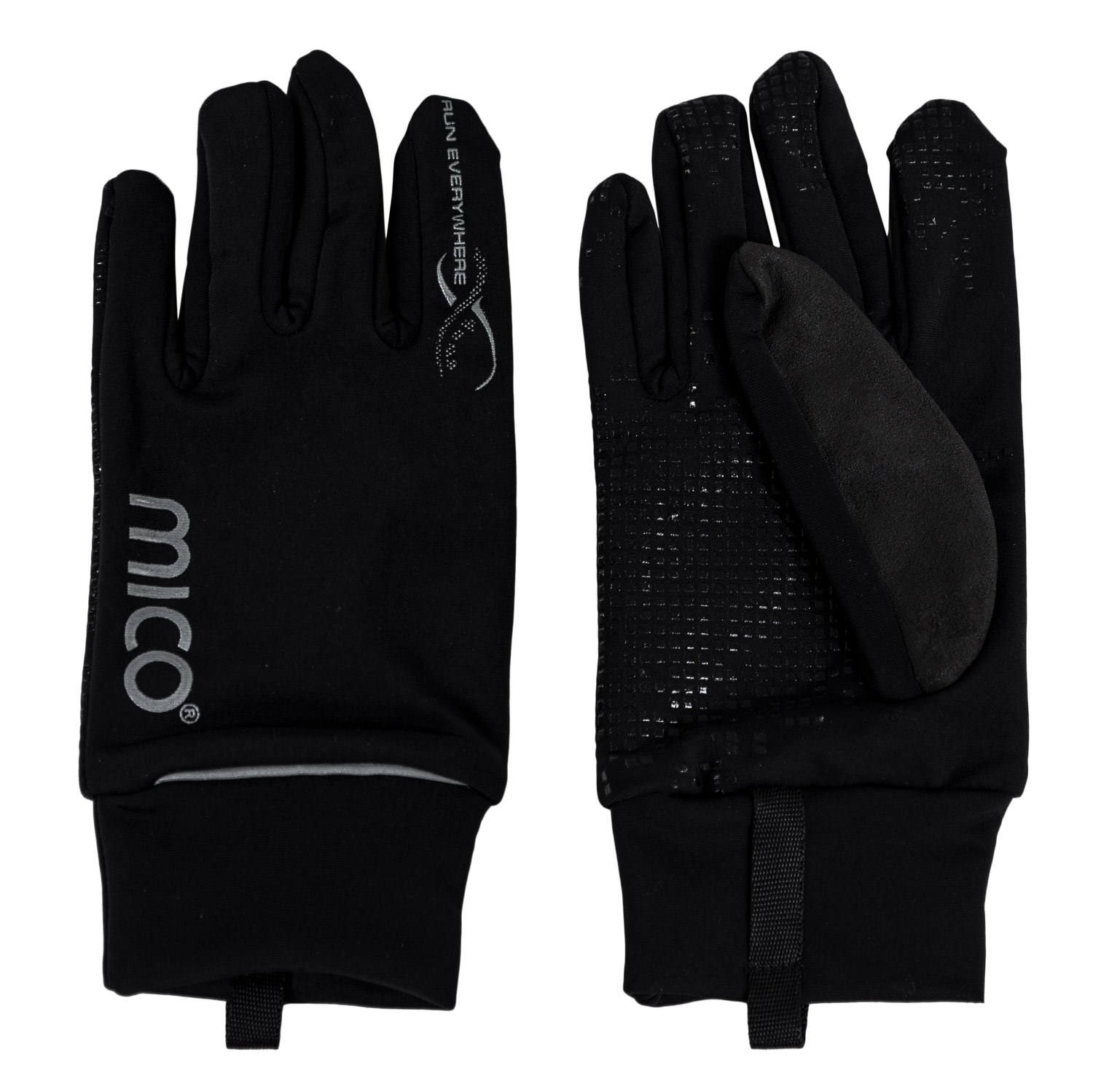 Mico Silicon Gloves - Black