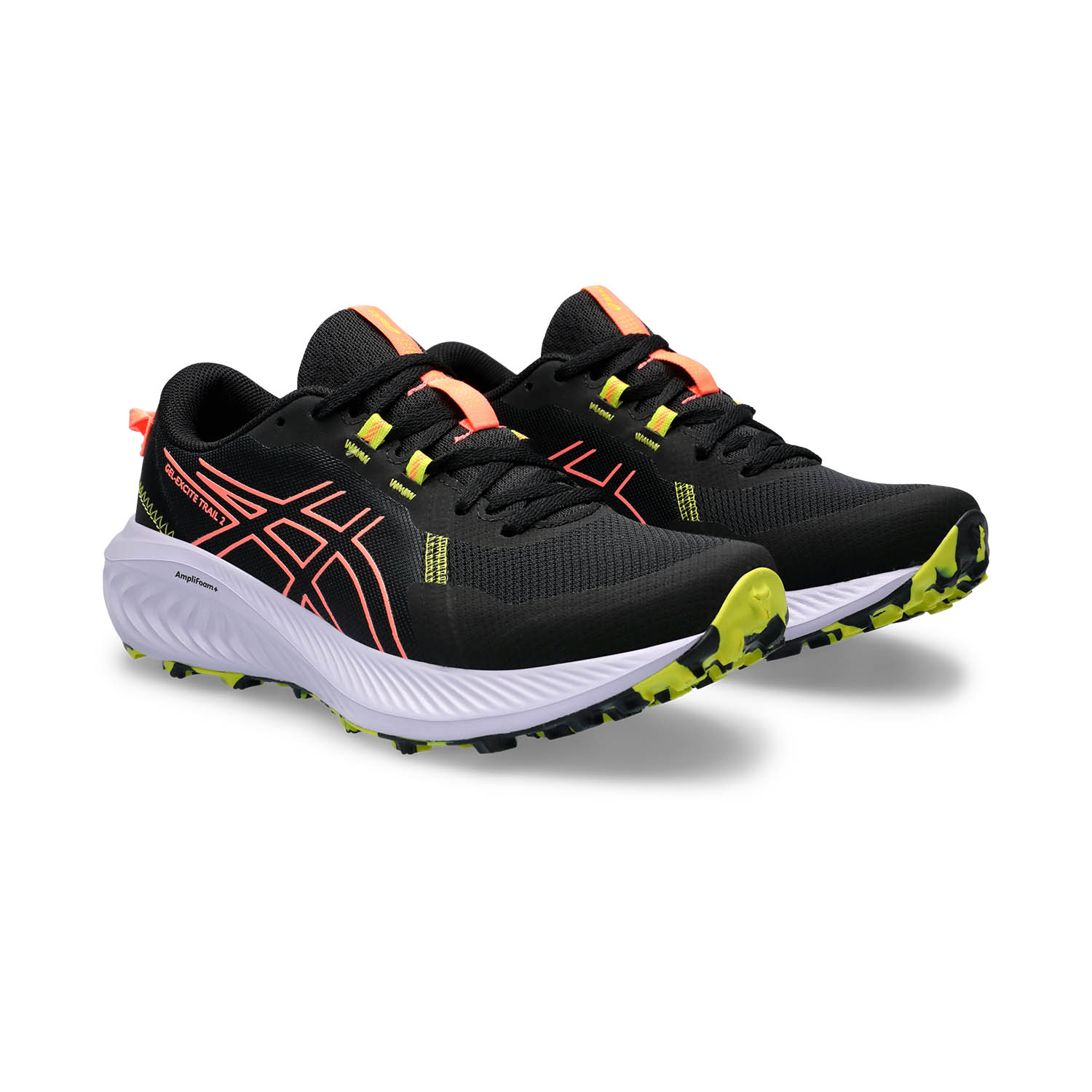 Asics Gel Excite Trail 2 - Black/Sun Coral